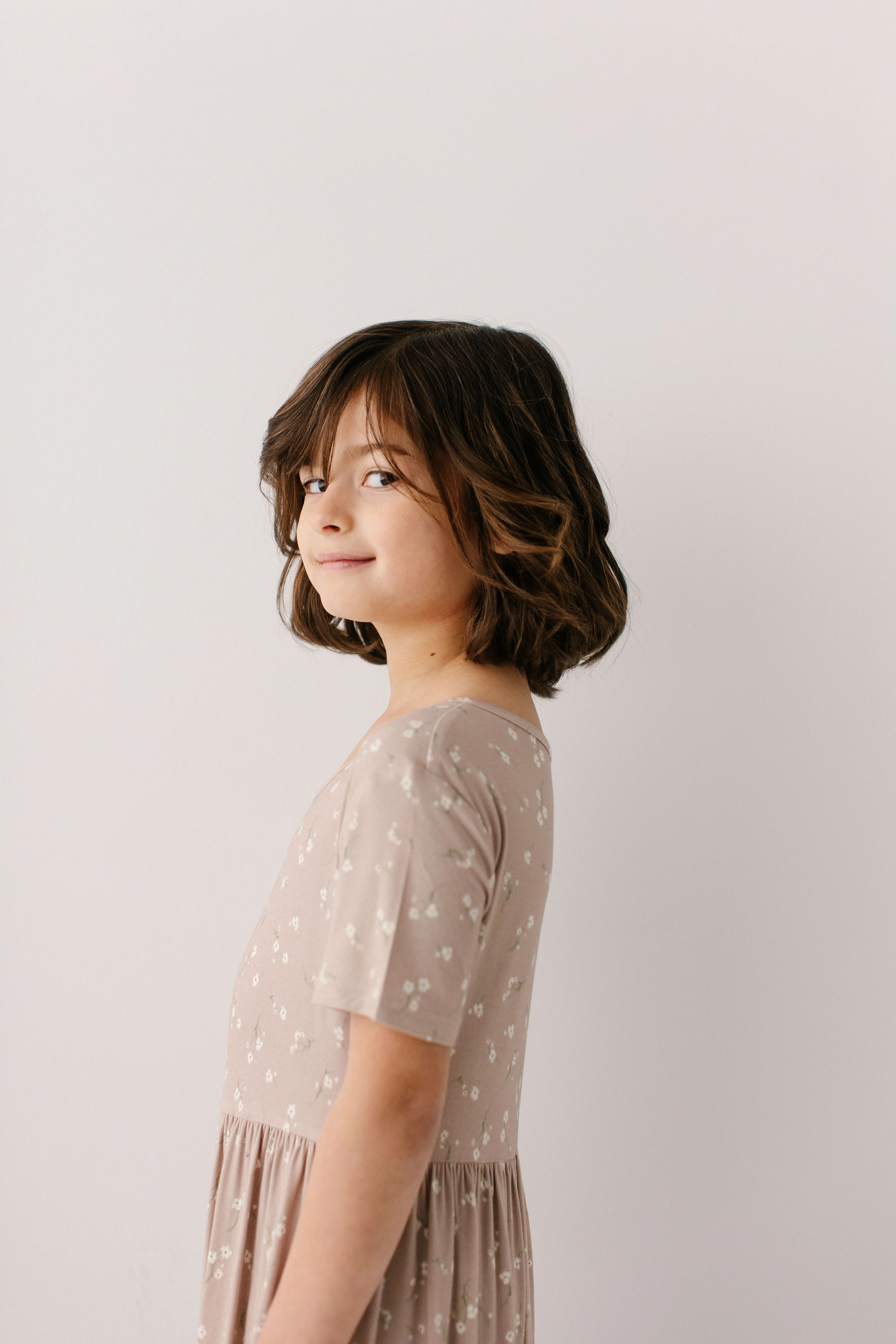 Abigail Girl Ditsy Floral Maxi Dress - Image 8