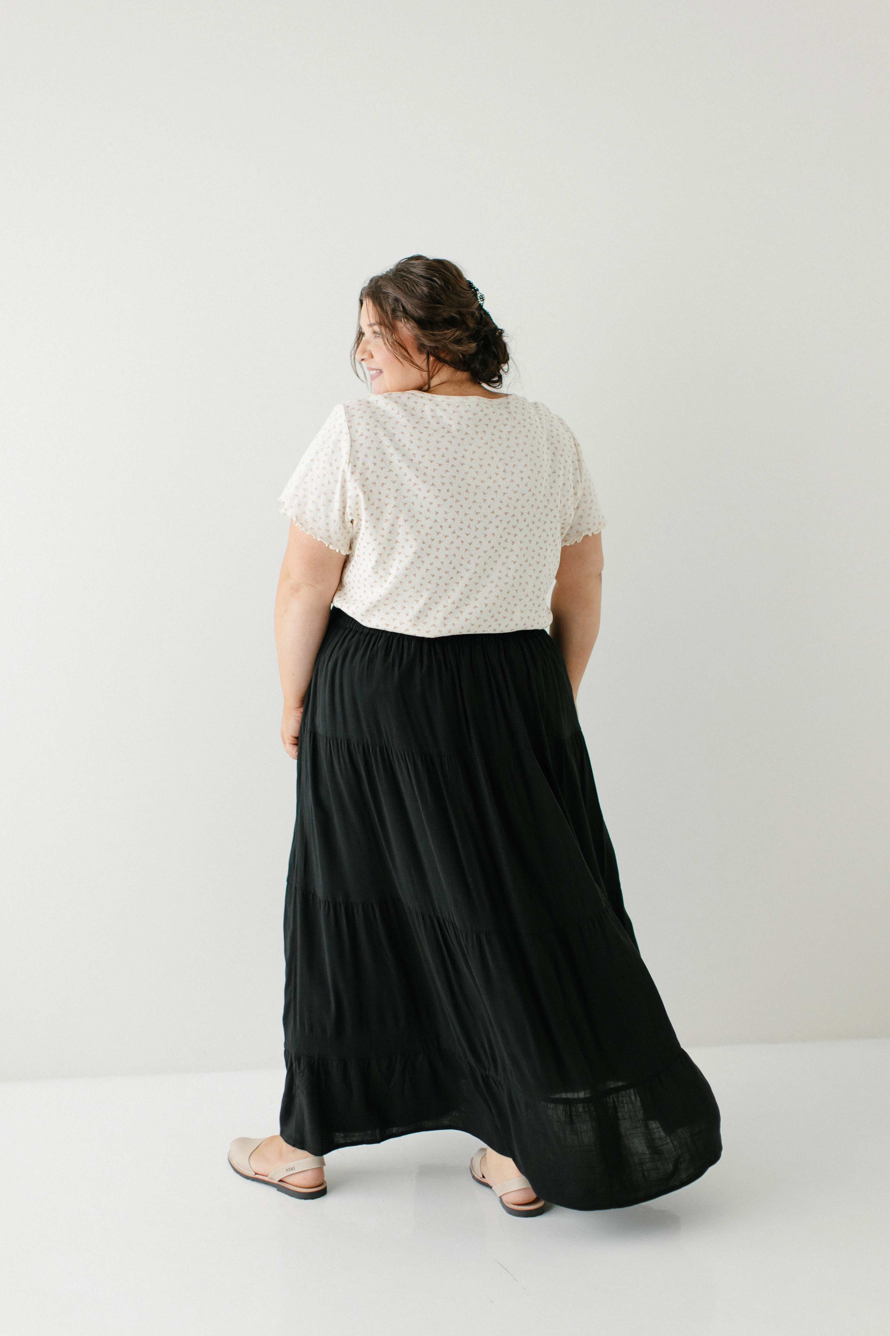 Addison Tiered Maxi Skirt - Image 30