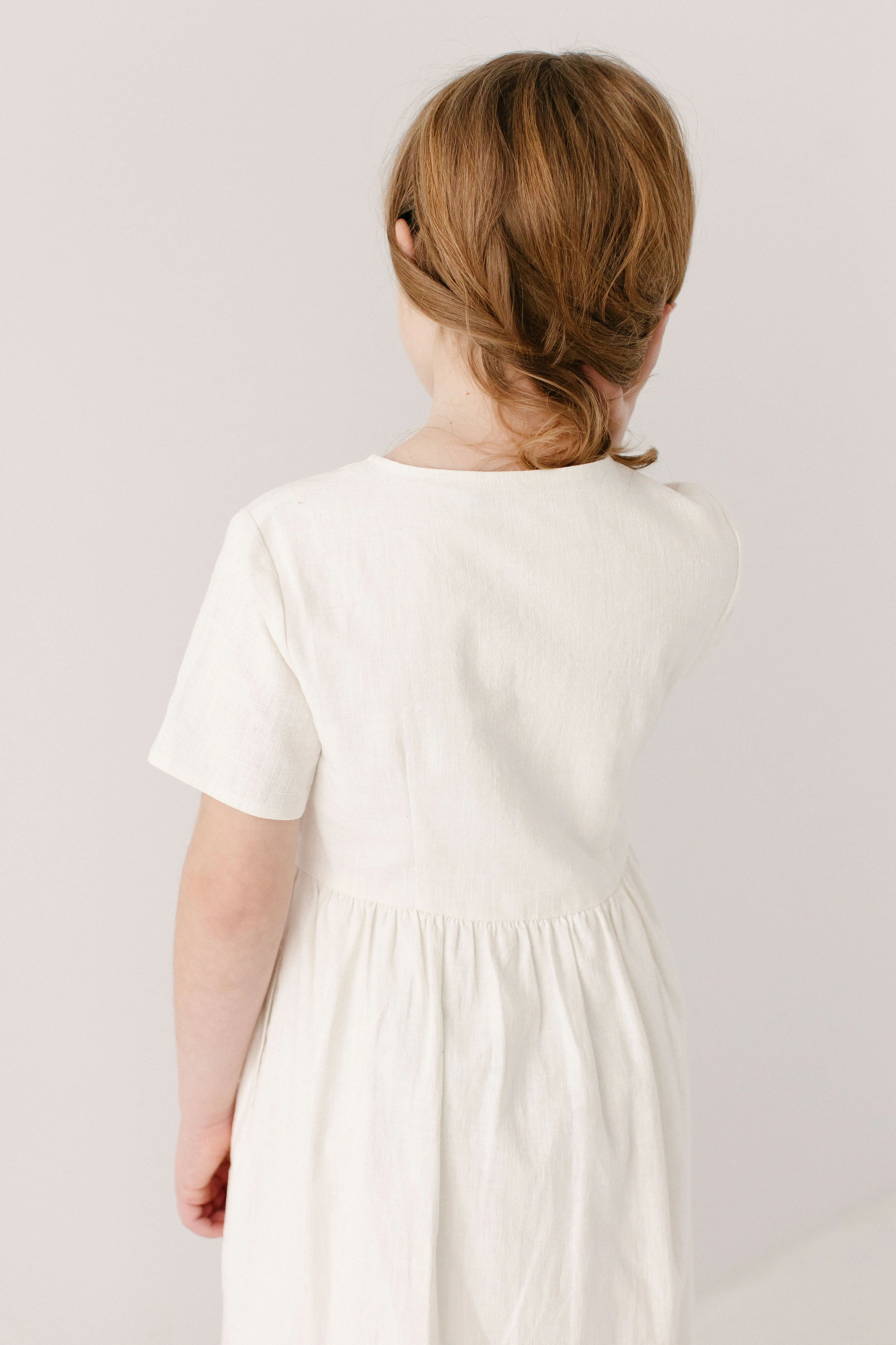 Adeline Girl Button Down A-Line Dress - Image 15