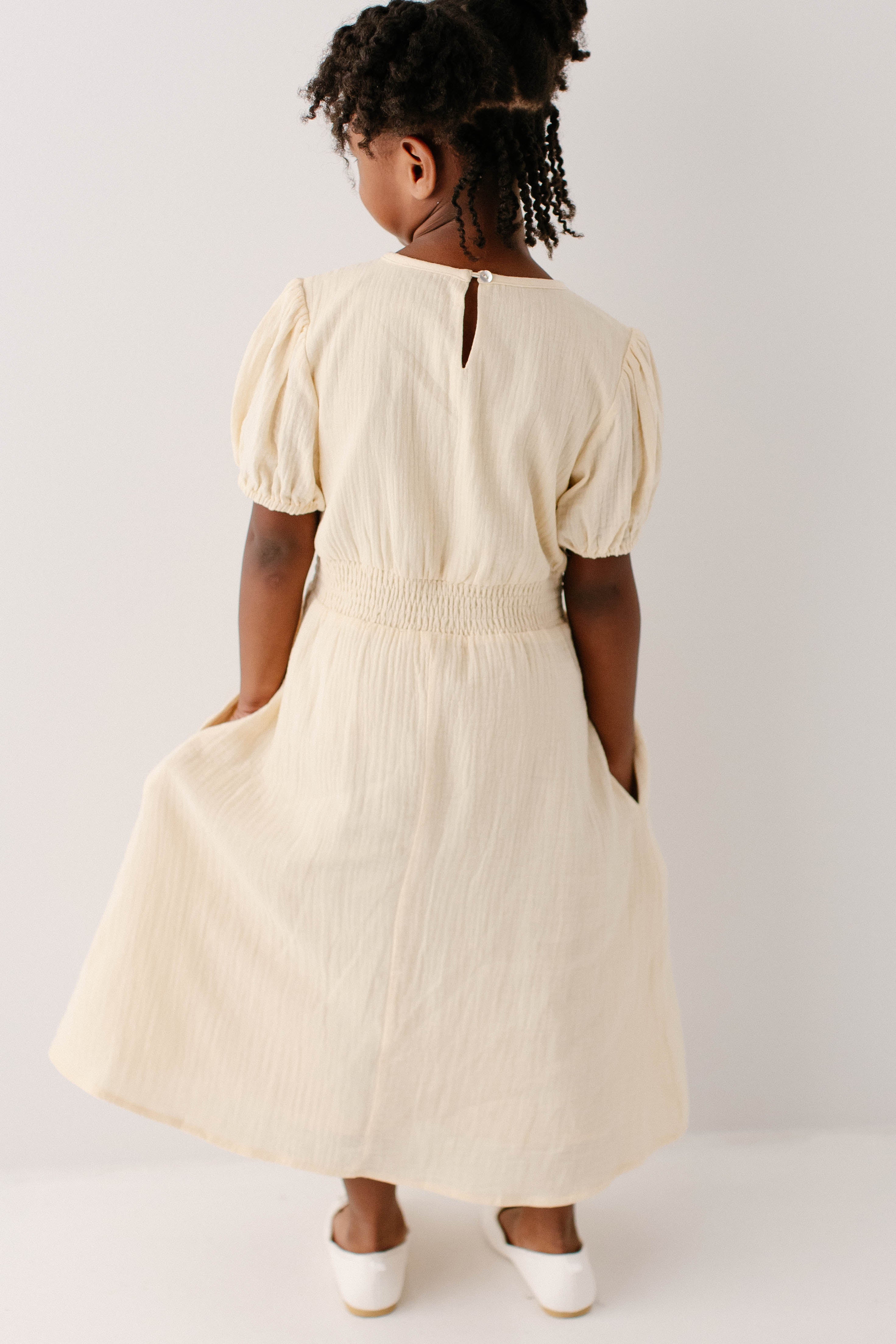 Alicia Girl Cotton Gauze Dress FINAL SALE - Image 10