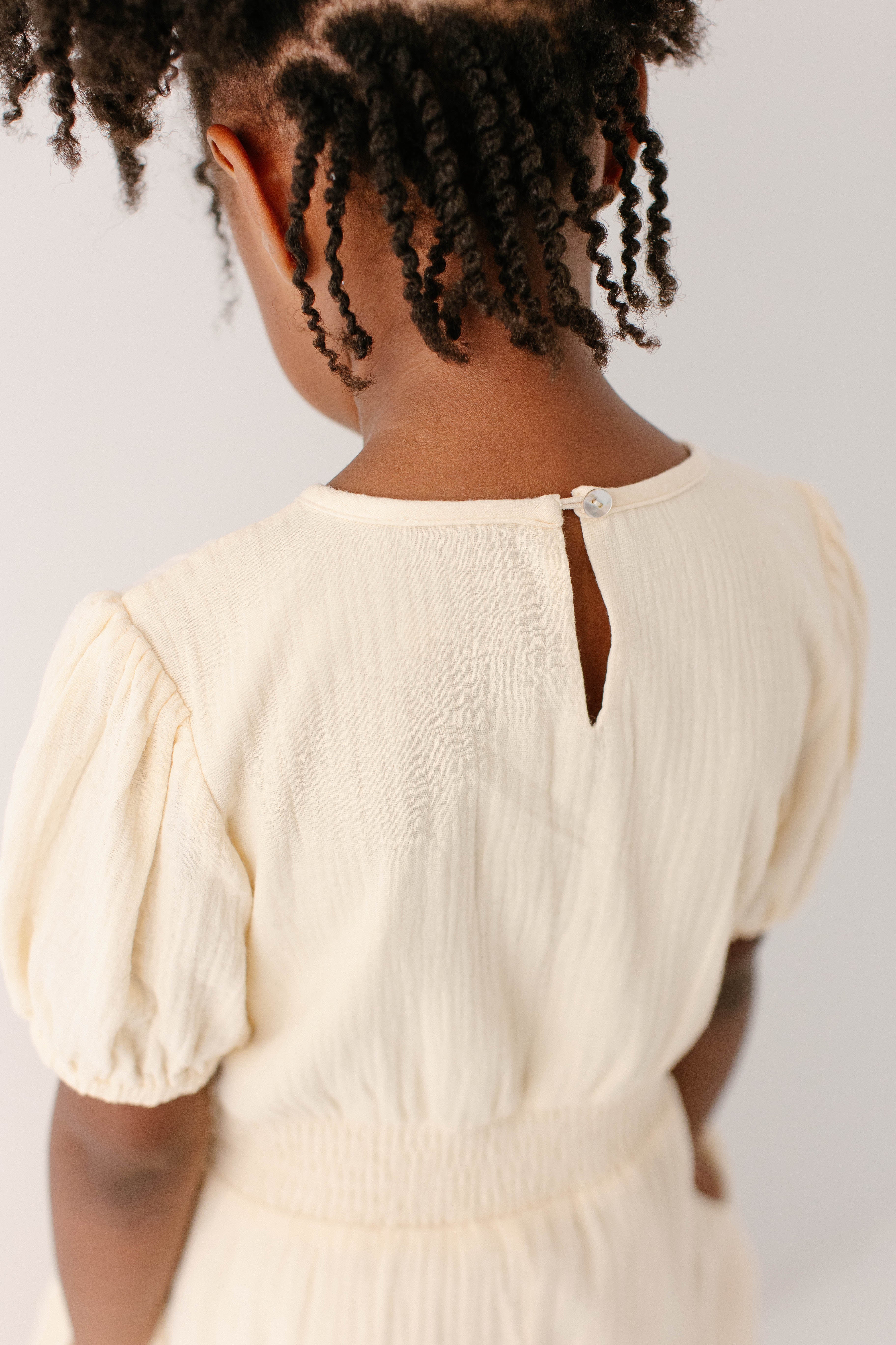 Alicia Girl Cotton Gauze Dress FINAL SALE - Image 11