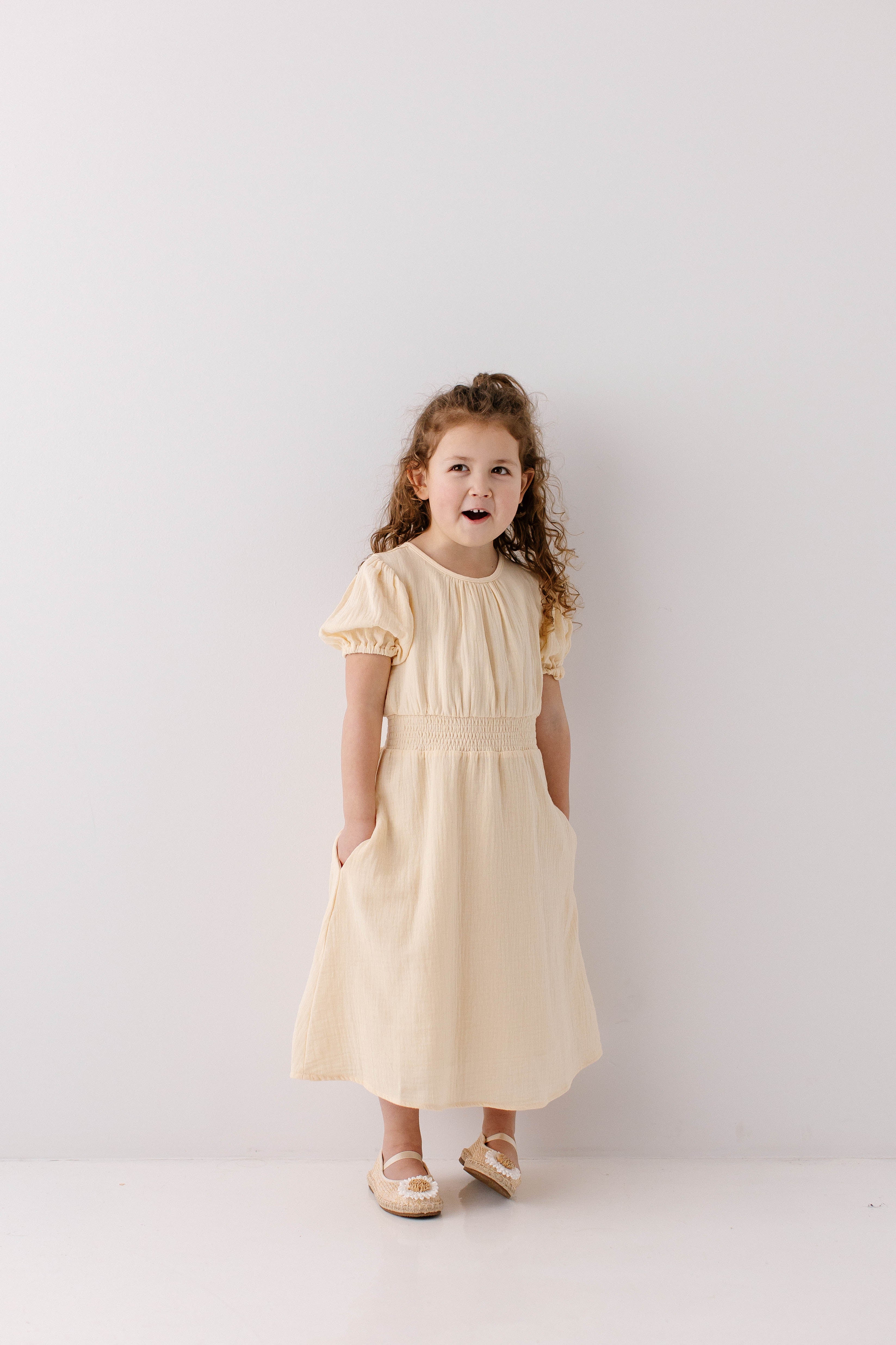 Alicia Girl Cotton Gauze Dress FINAL SALE - Image 2