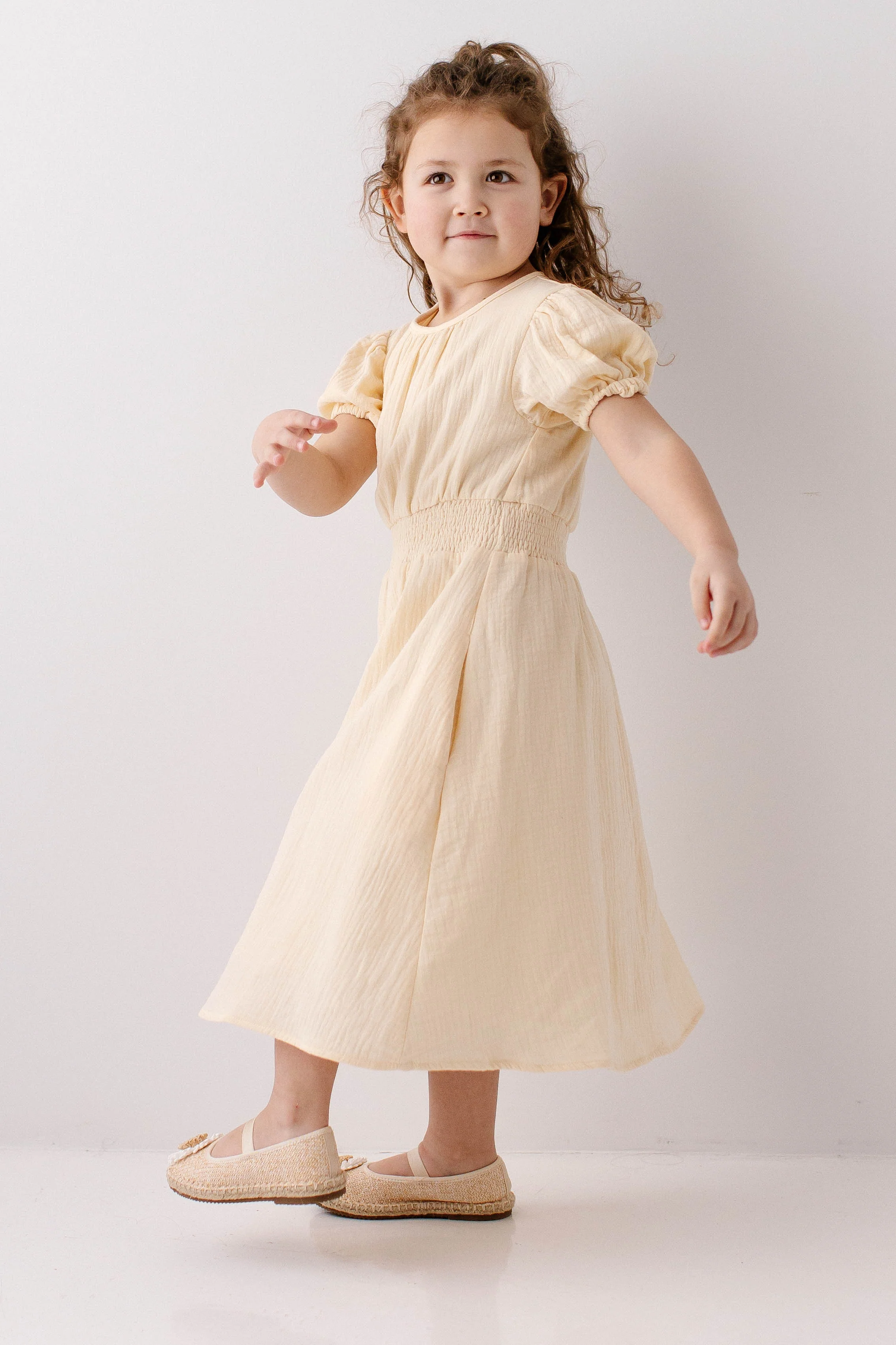 Alicia Girl Cotton Gauze Dress FINAL SALE - Image 3