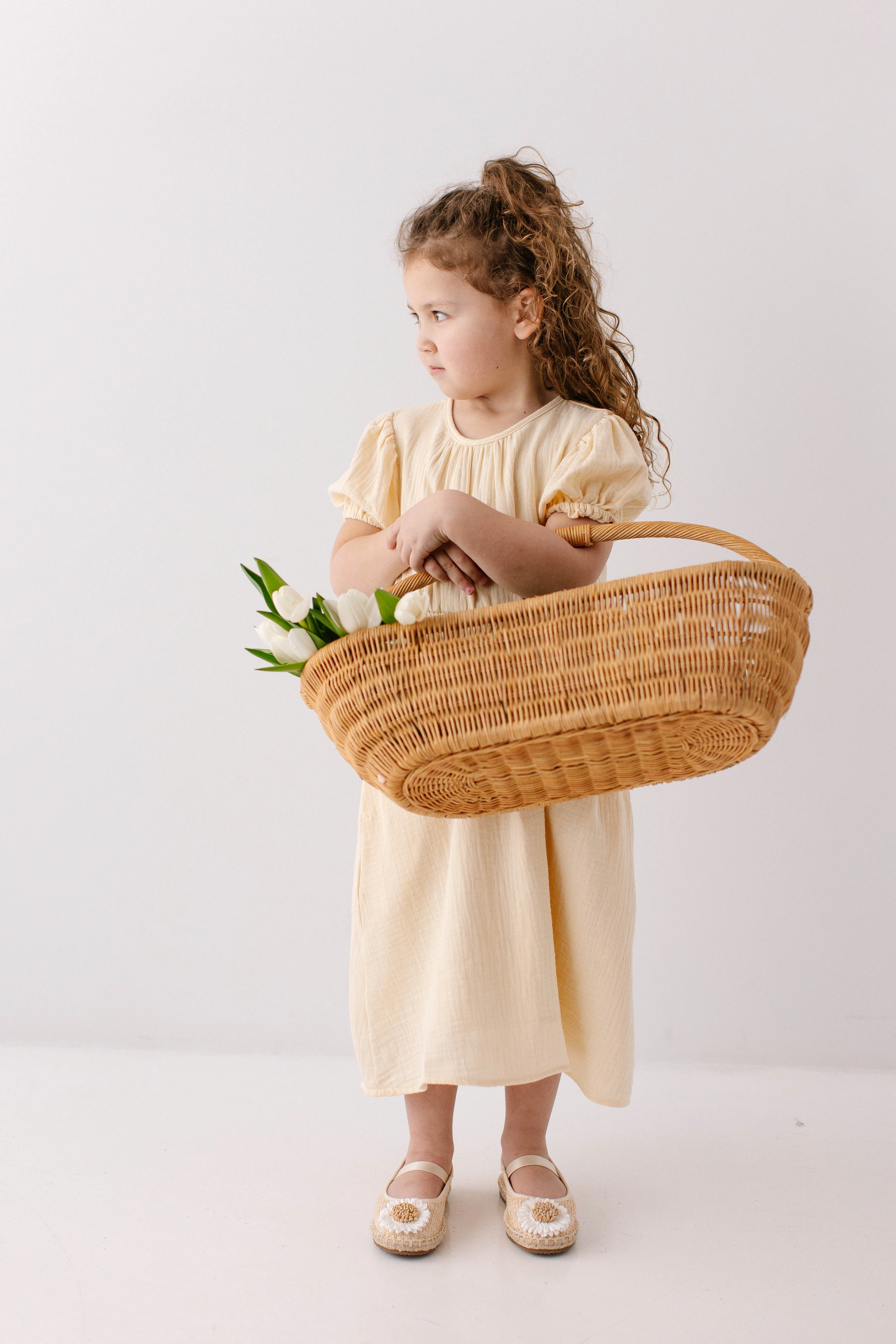Alicia Girl Cotton Gauze Dress FINAL SALE - Image 4