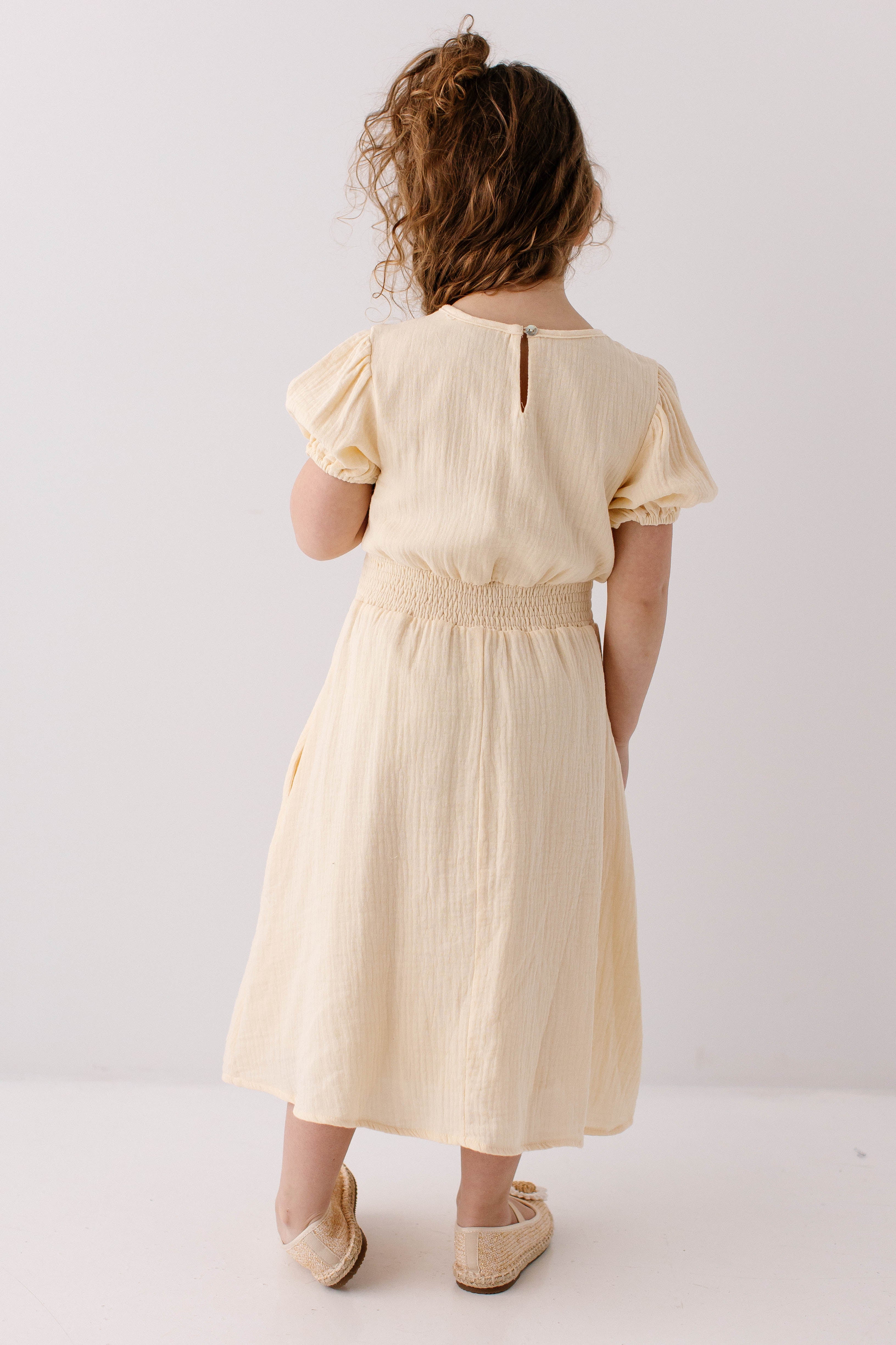 Alicia Girl Cotton Gauze Dress FINAL SALE - Image 5