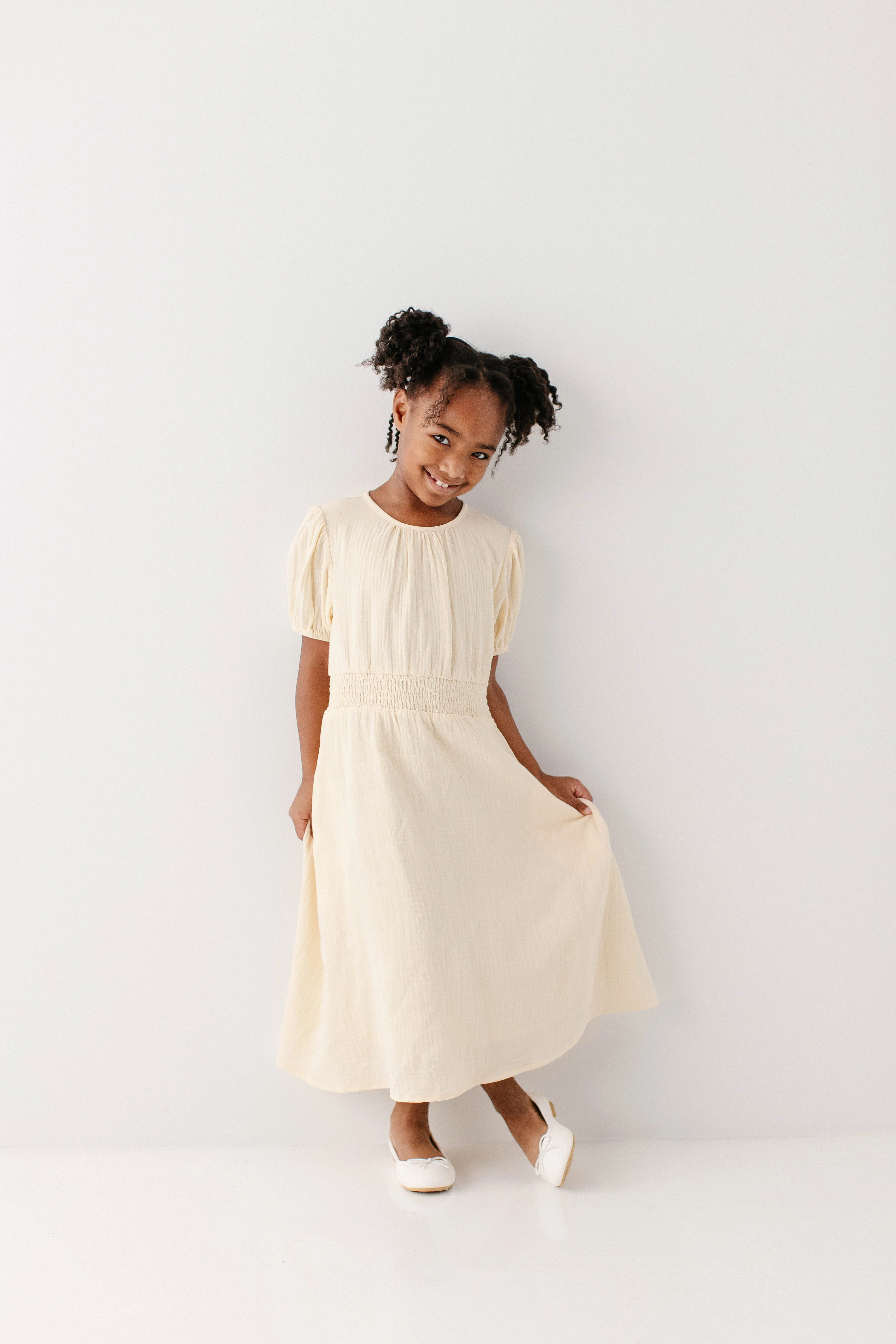 Alicia Girl Cotton Gauze Dress FINAL SALE - Image 6