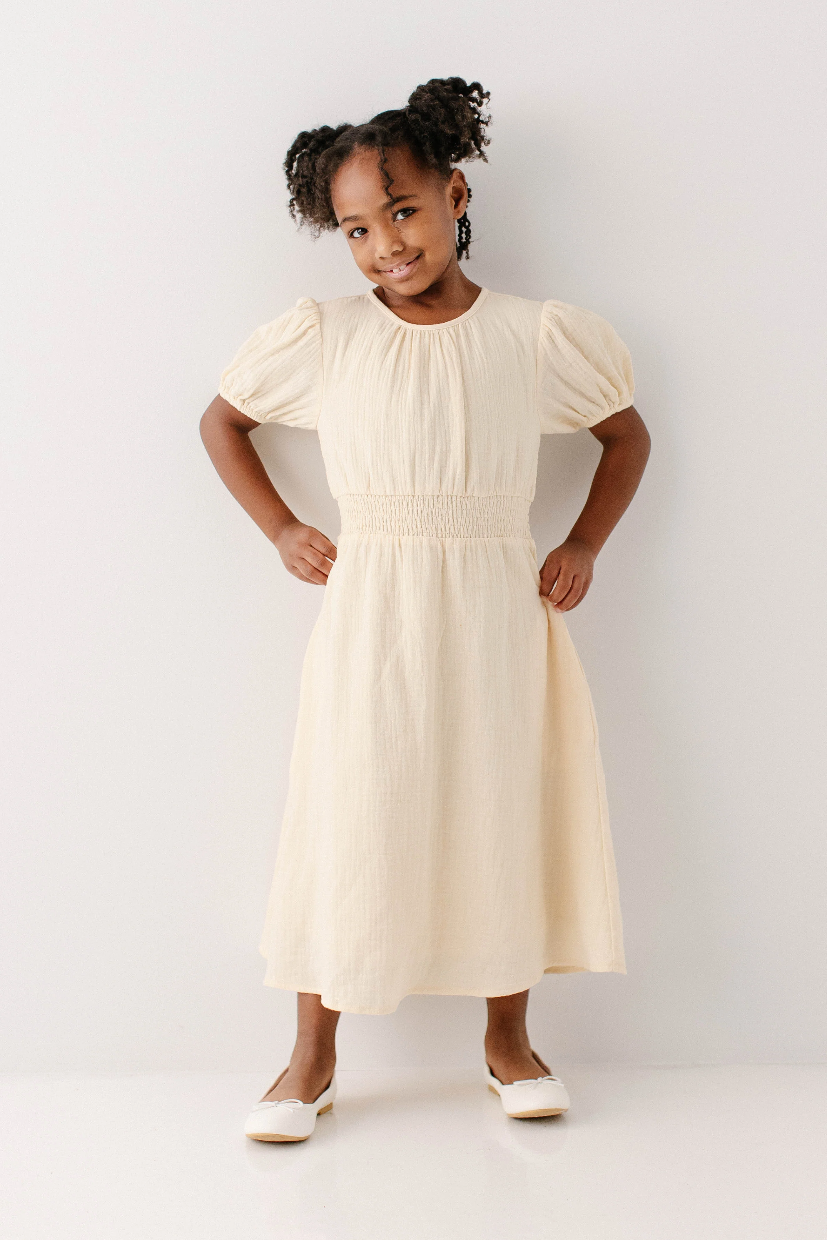 Alicia Girl Cotton Gauze Dress FINAL SALE - Image 7