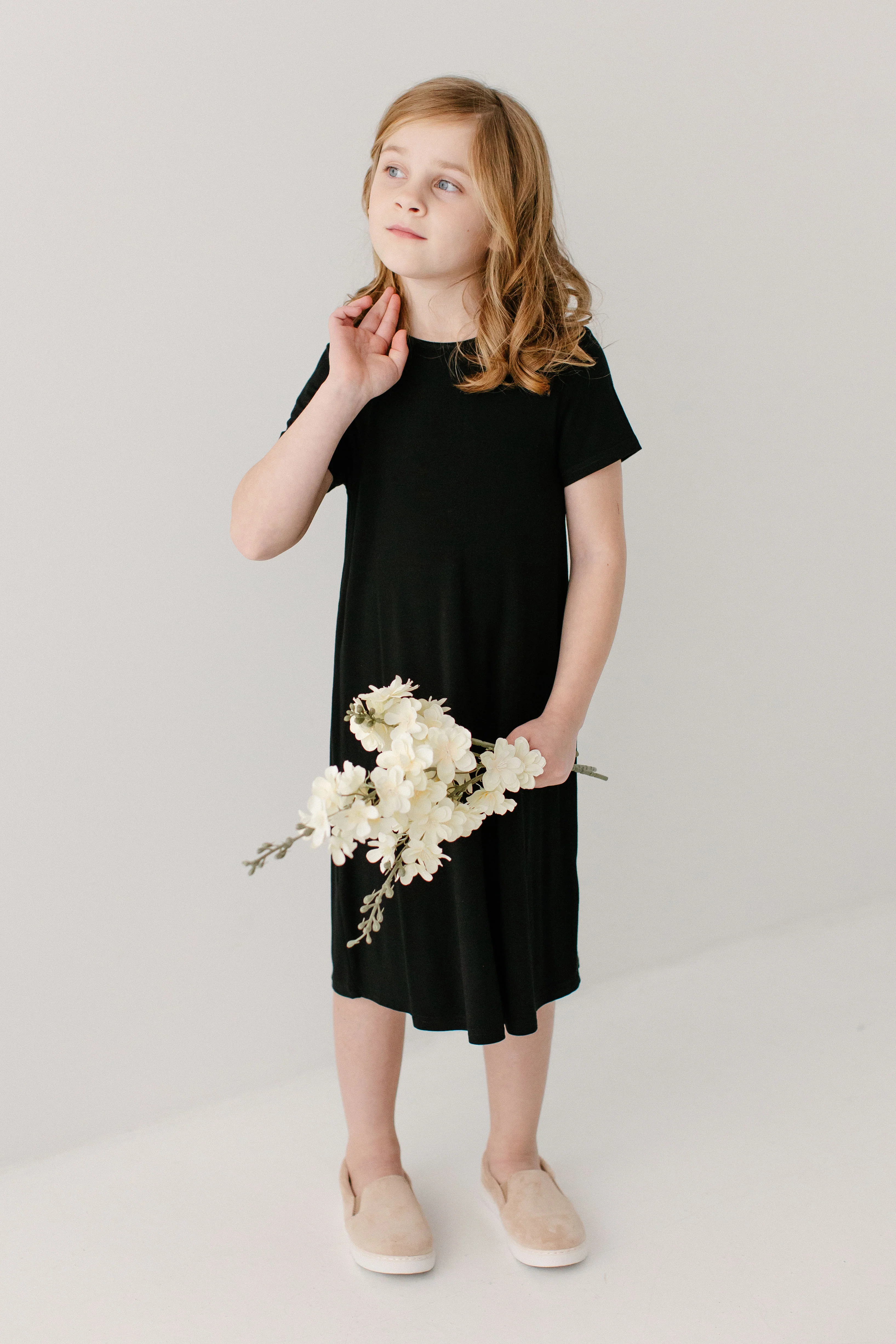 Allison Girl Swing Dress - Image 3