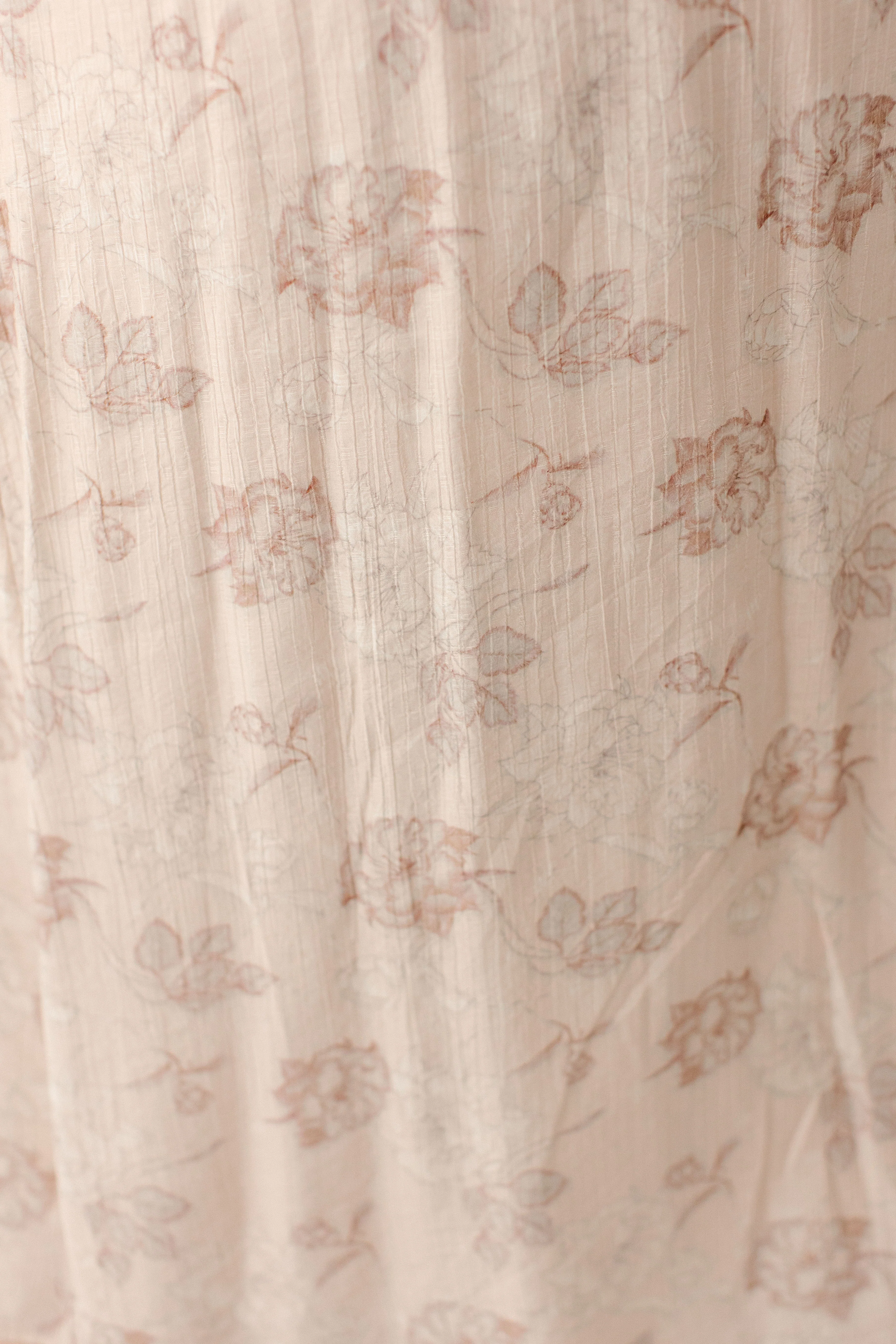 Amour Rose Print Midi Slip Skirt - Image 9