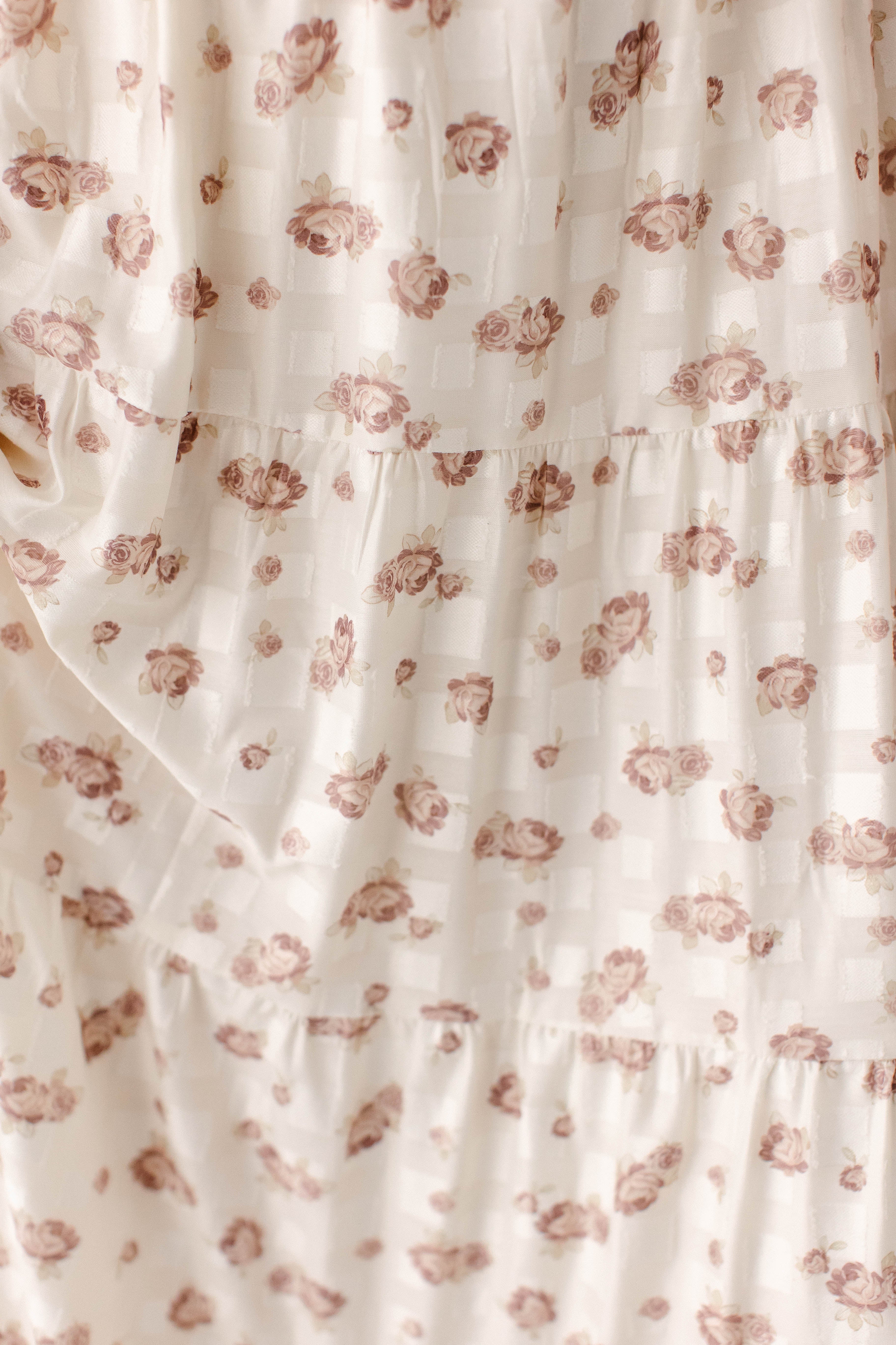 'Ariel' Smocked Bodice Floral Maxi Dress - Image 17