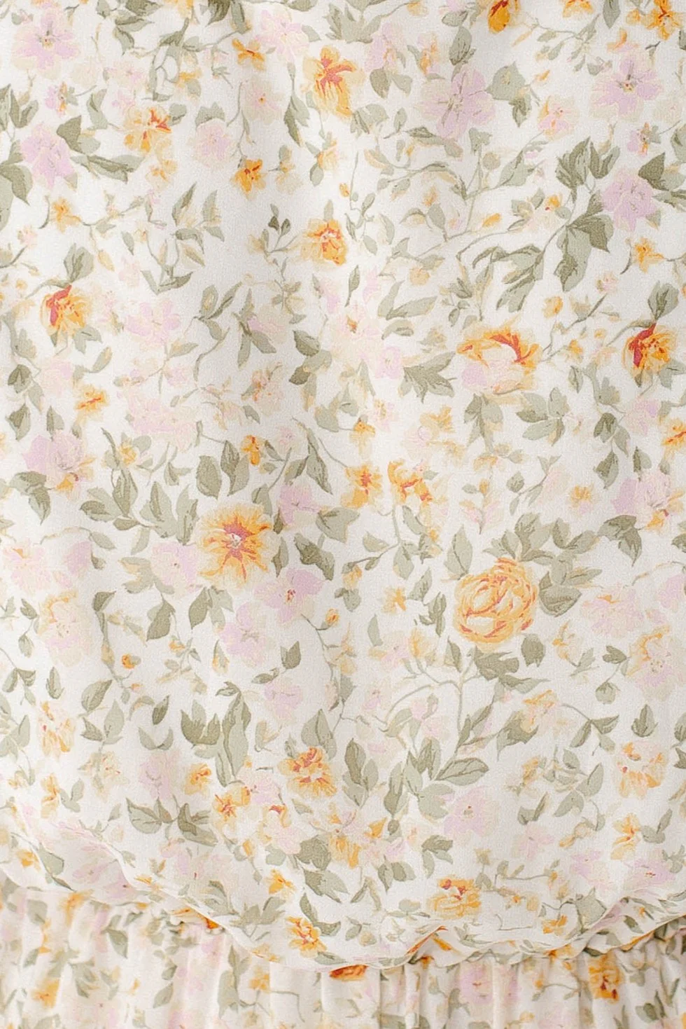 Ashley Flutter Sleeve Garden Floral Maxi Dress - Image 9