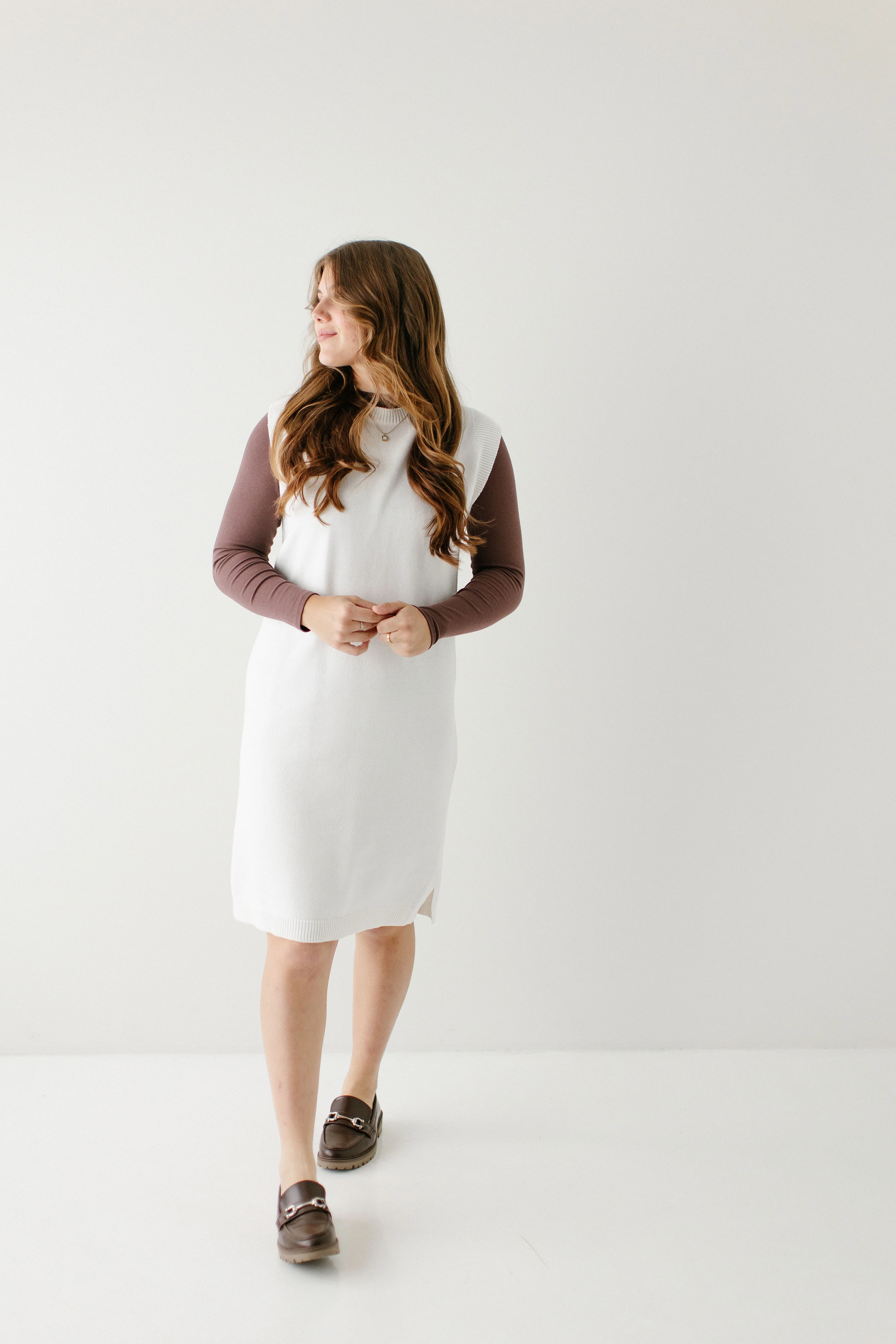 Ashton Cotton Sweater Dress FINAL SALE - Image 10