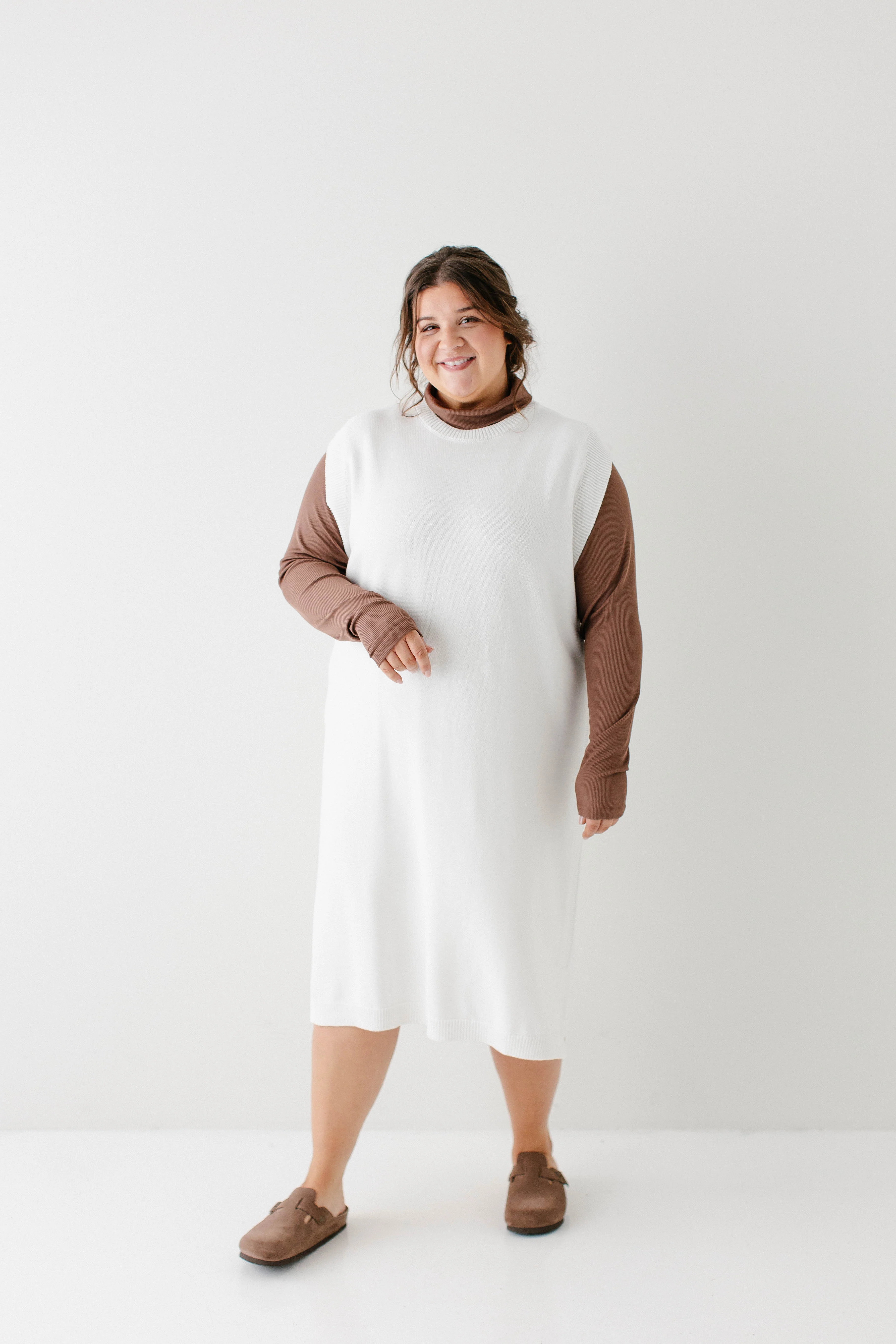 Ashton Cotton Sweater Dress FINAL SALE - Image 11