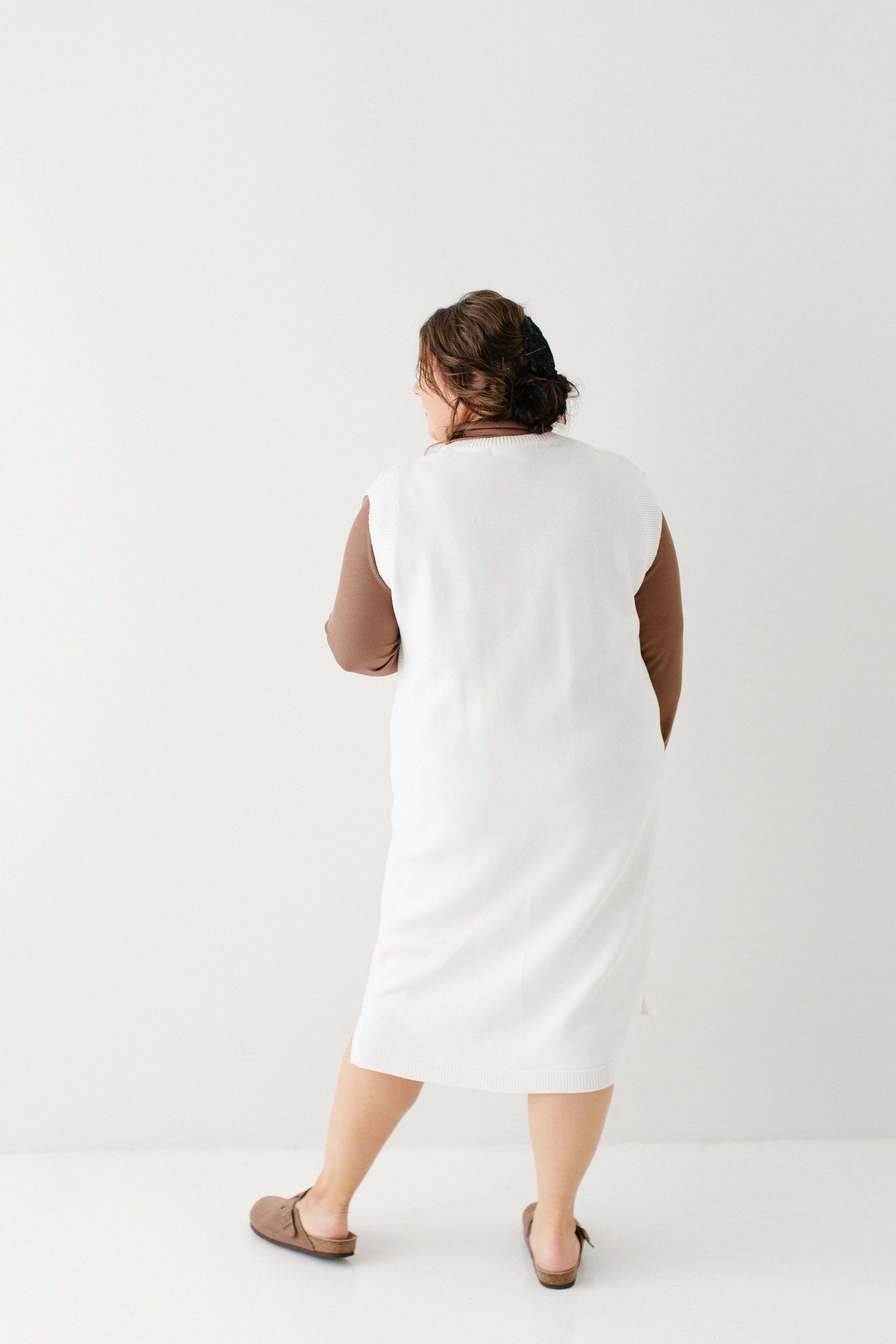 Ashton Cotton Sweater Dress FINAL SALE - Image 14
