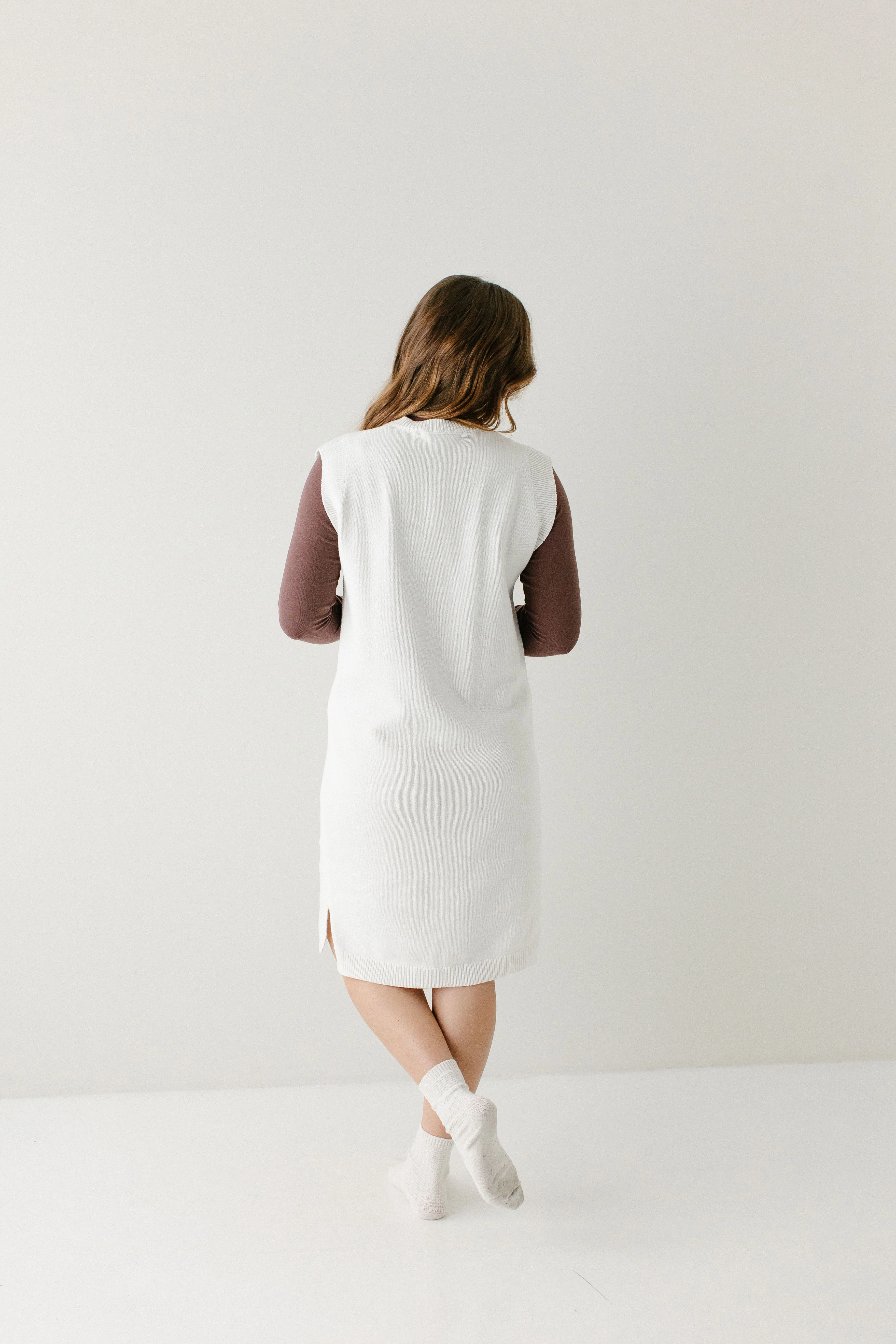 Ashton Cotton Sweater Dress FINAL SALE - Image 9