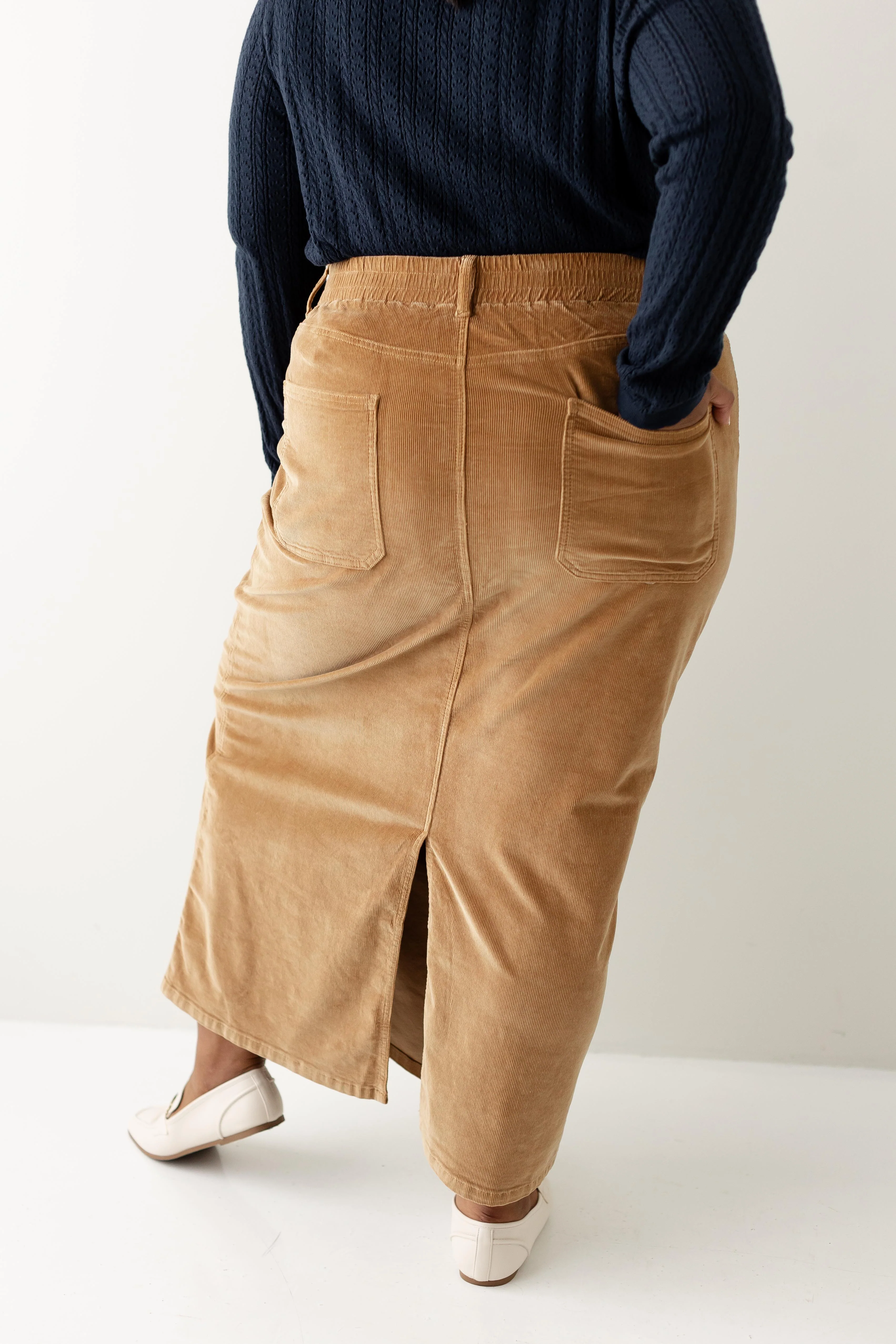 Autumn Corduroy Maxi Length Skirt FINAL SALE - Image 14