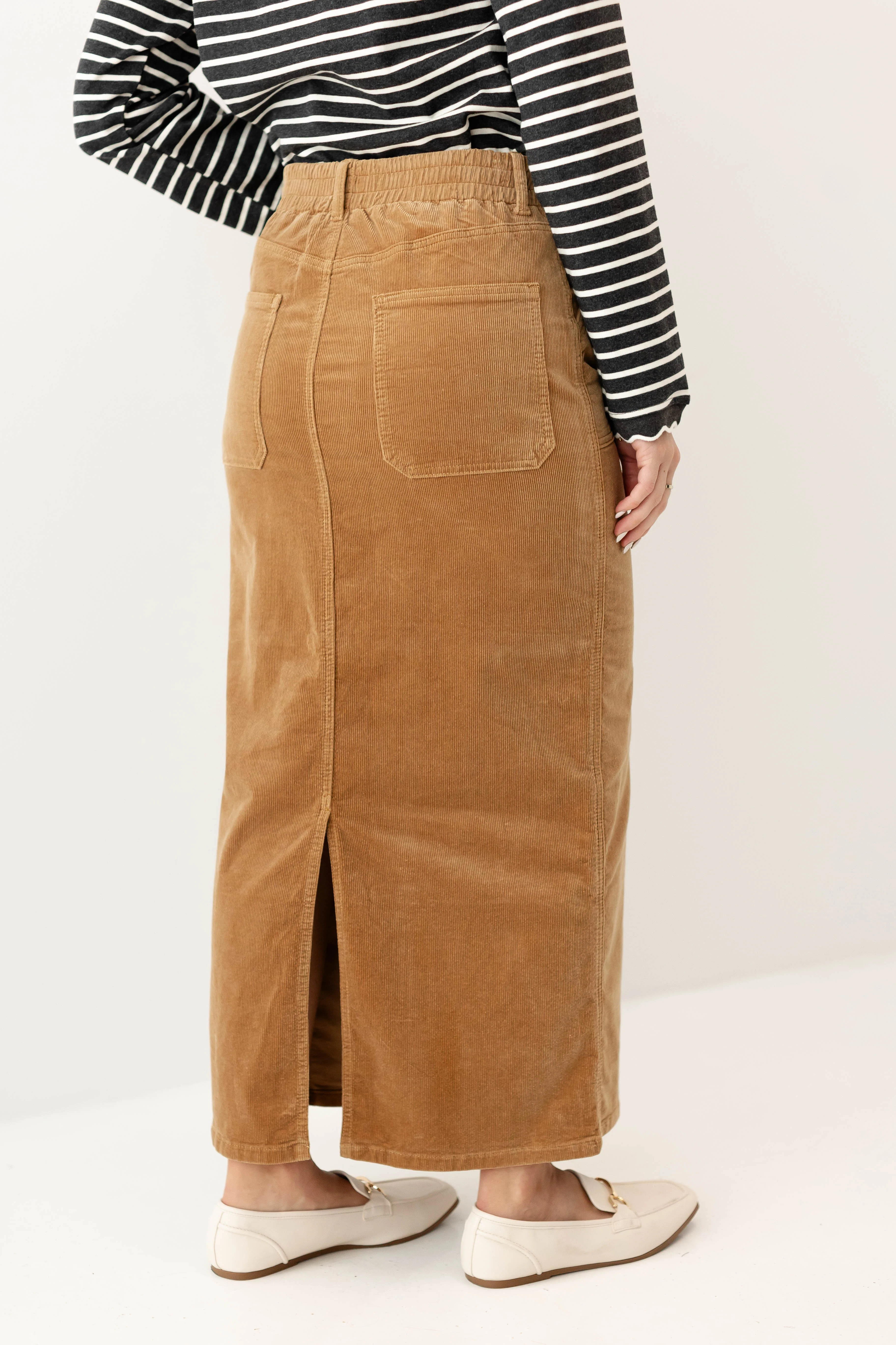 Autumn Corduroy Maxi Length Skirt FINAL SALE - Image 16