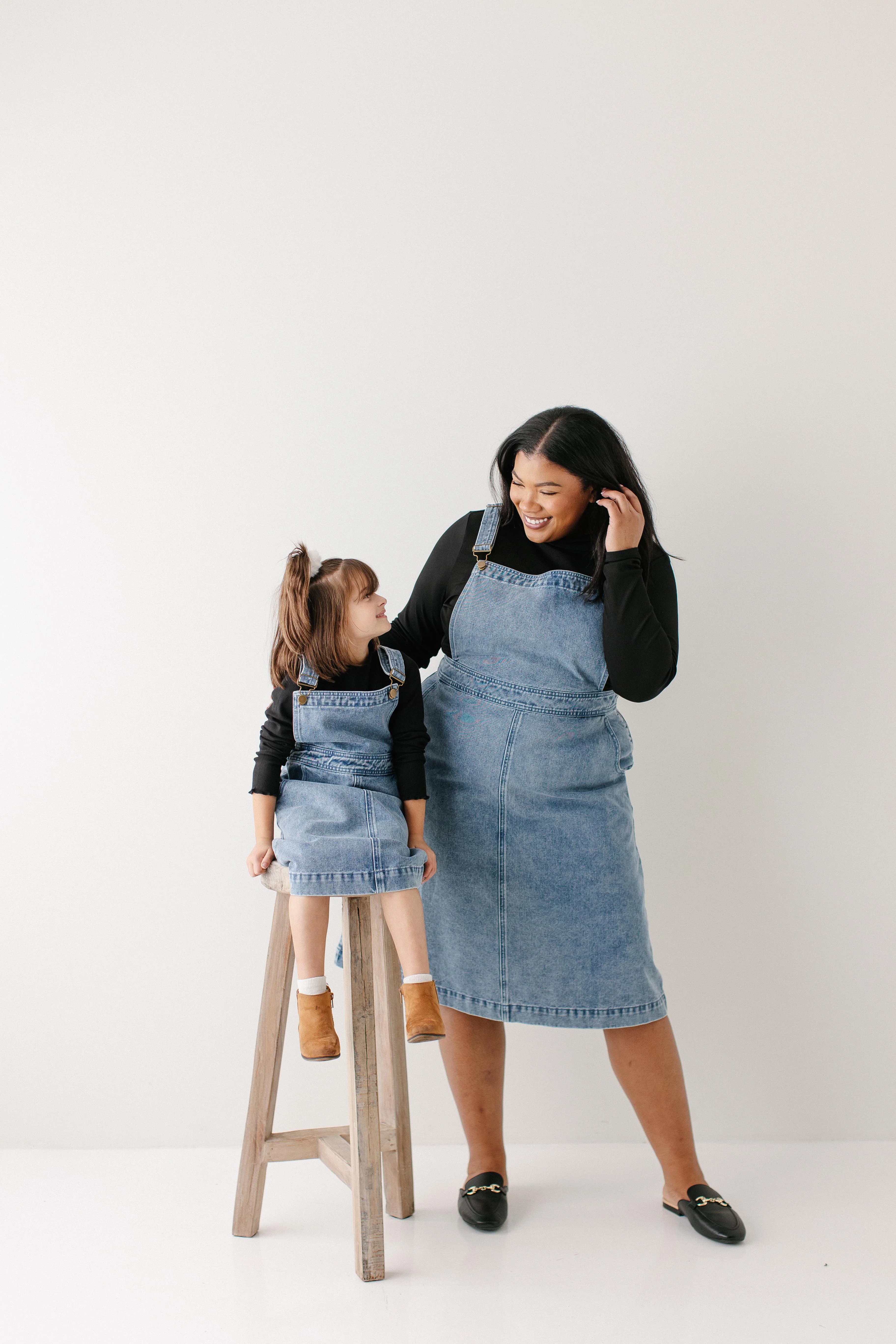 Bailey Denim Overall Dress - Image 16