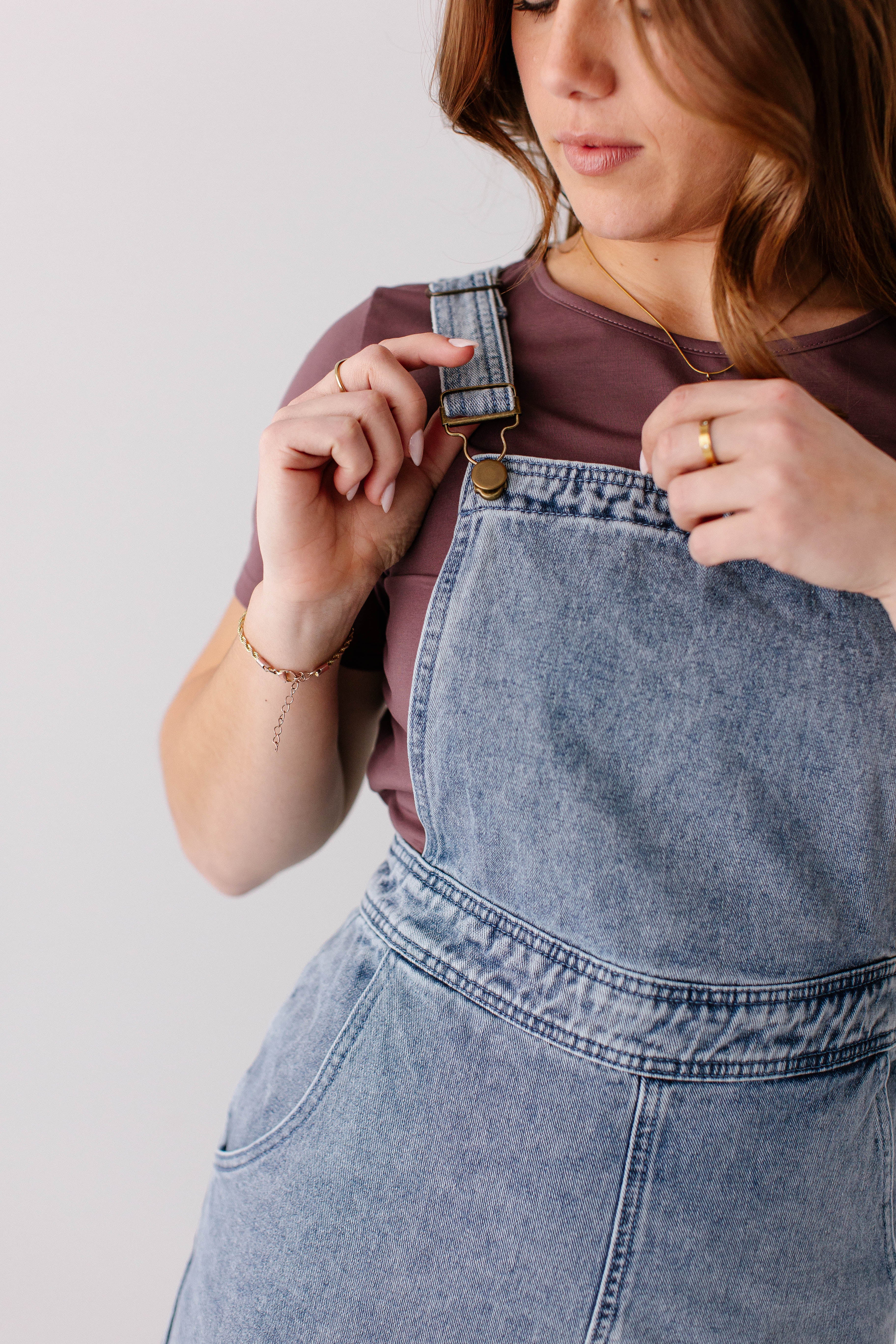 Bailey Denim Overall Dress - Image 4