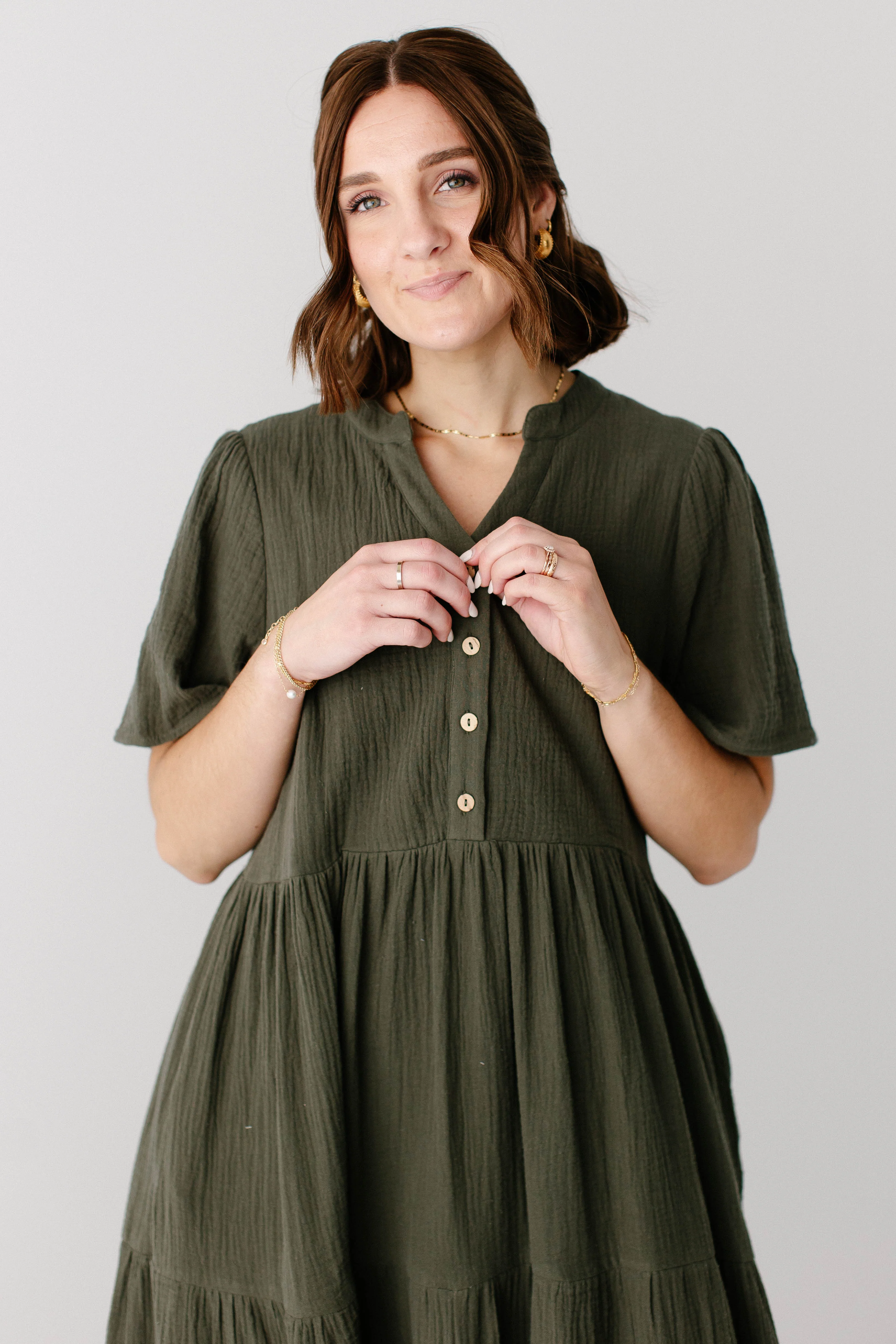 Bekah Cotton Gauze Tiered Maxi Dress - Image 16