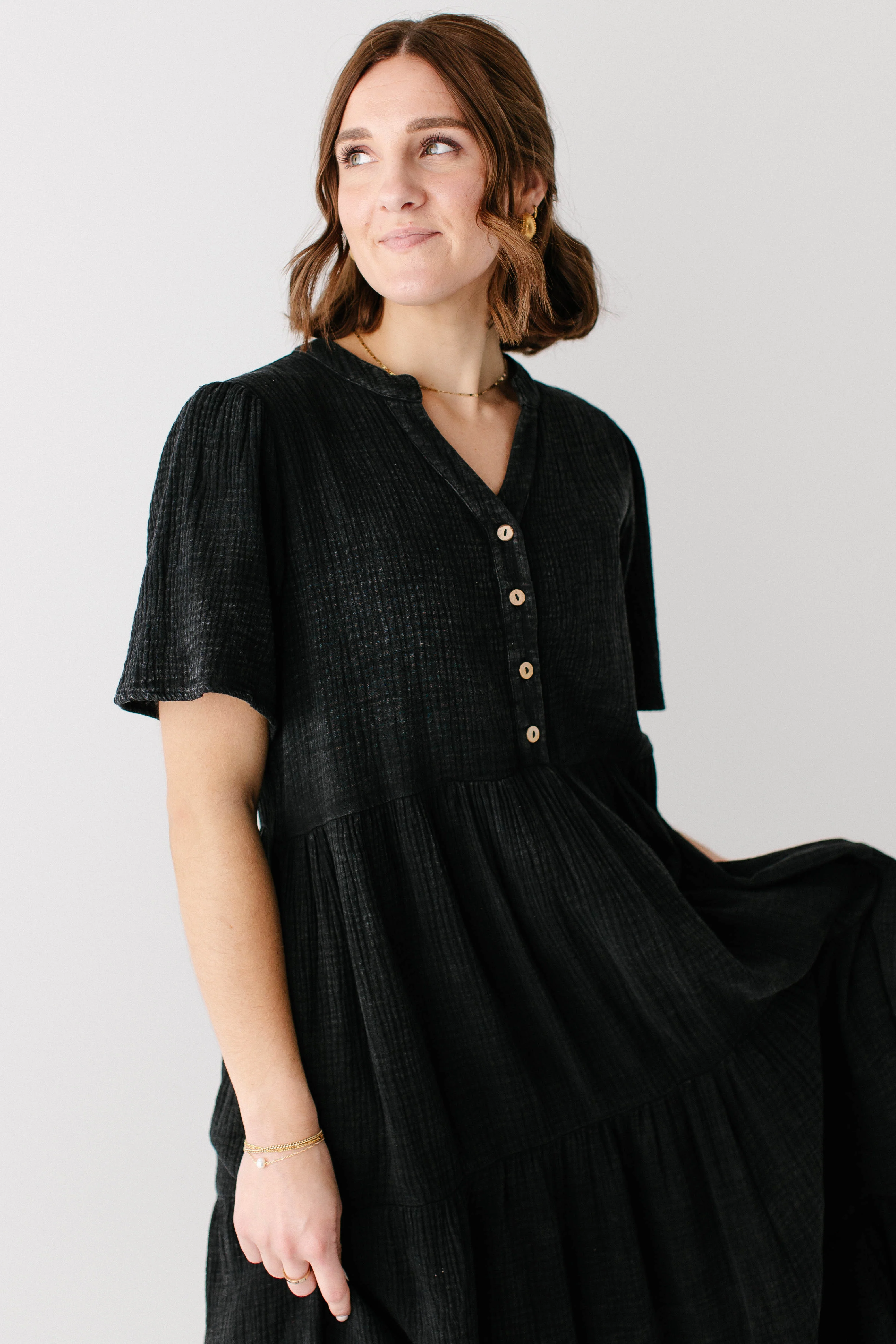 Bekah Cotton Gauze Tiered Maxi Dress - Image 4