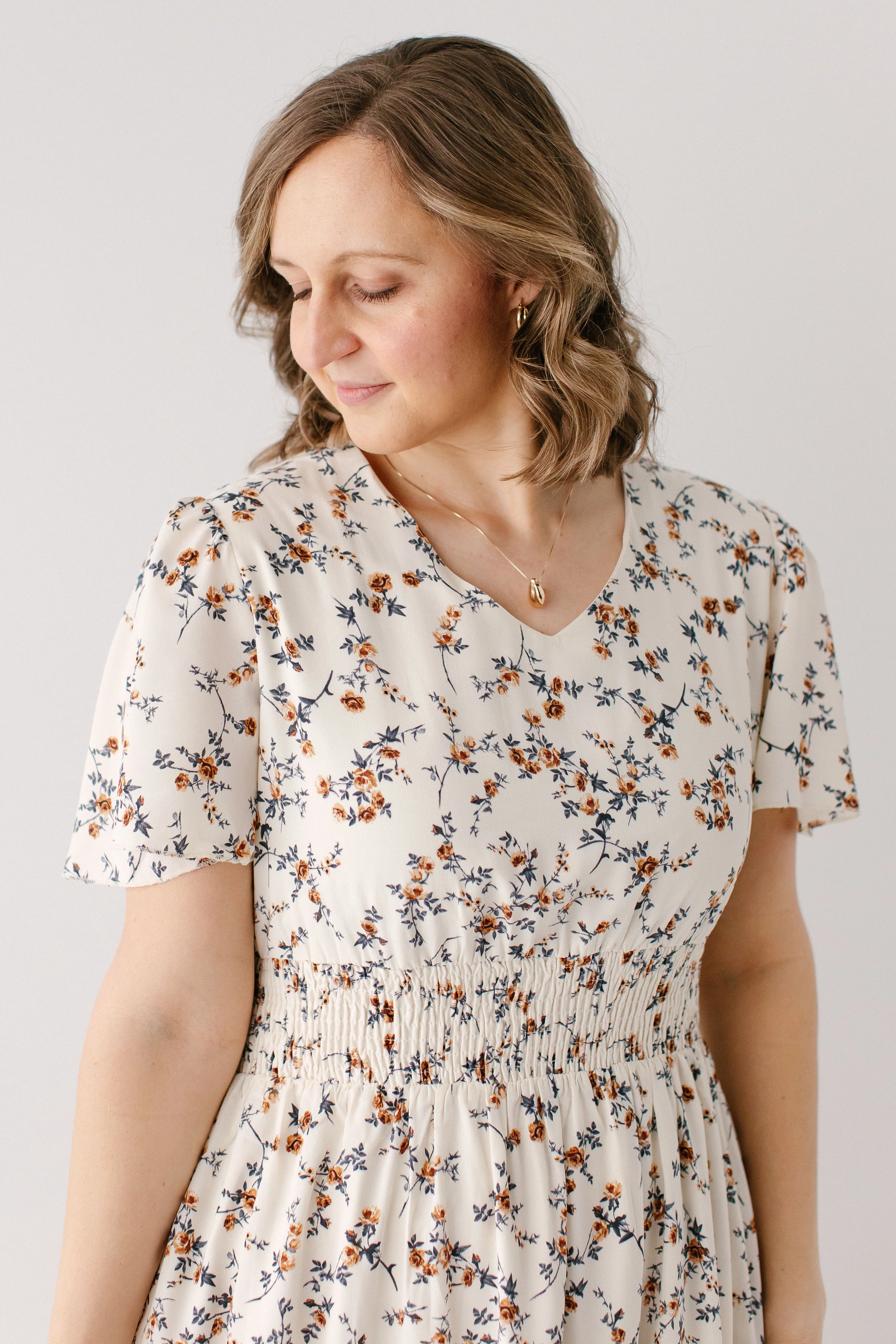 Bettina Floral Print Tiered Maxi Dress FINAL SALE - Image 4