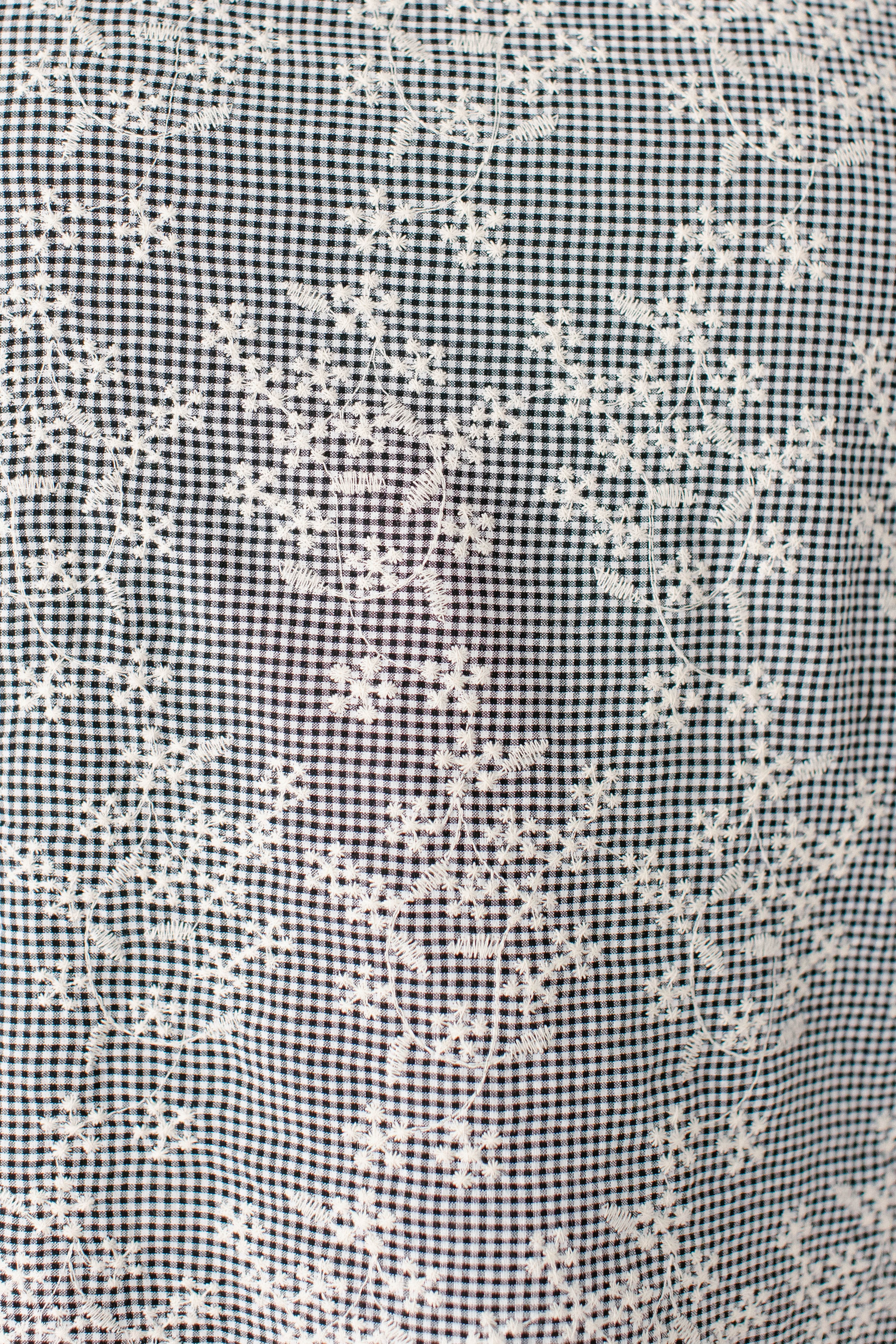 Blakely Embroidered Floral Gingham Top - Image 13