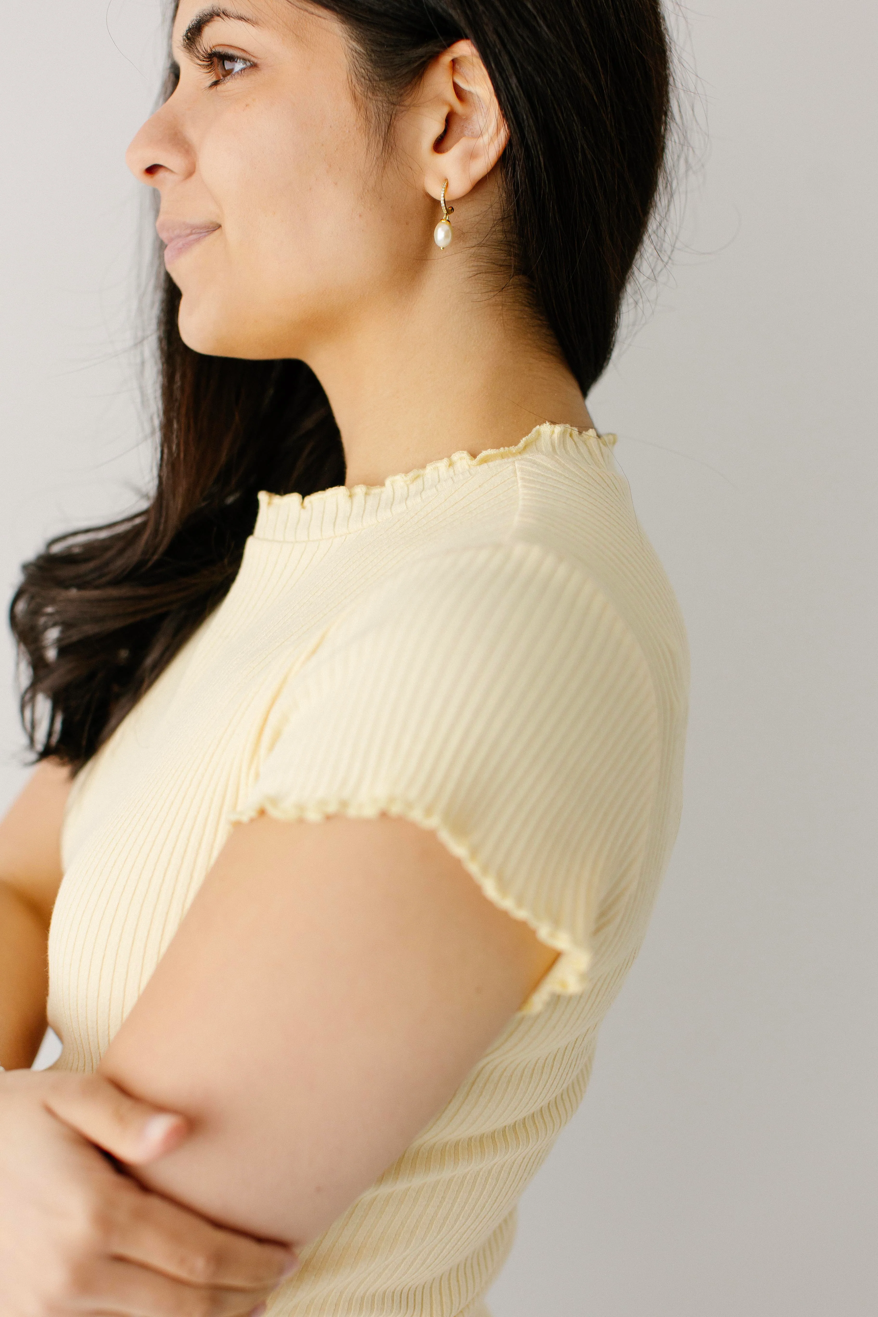 Bremen Ribbed Lettuce Hem Top - Image 10