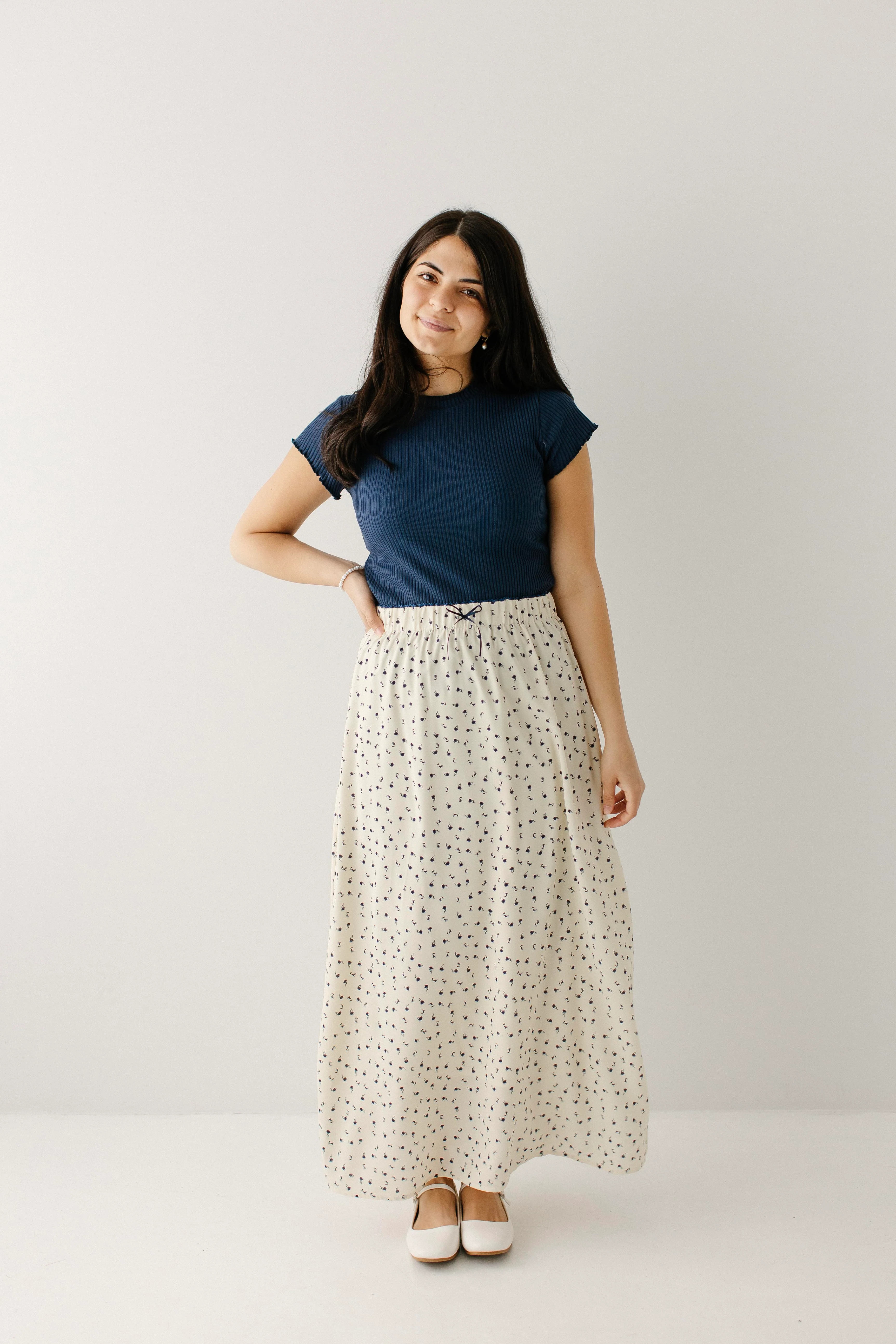 Bremen Ribbed Lettuce Hem Top - Image 7