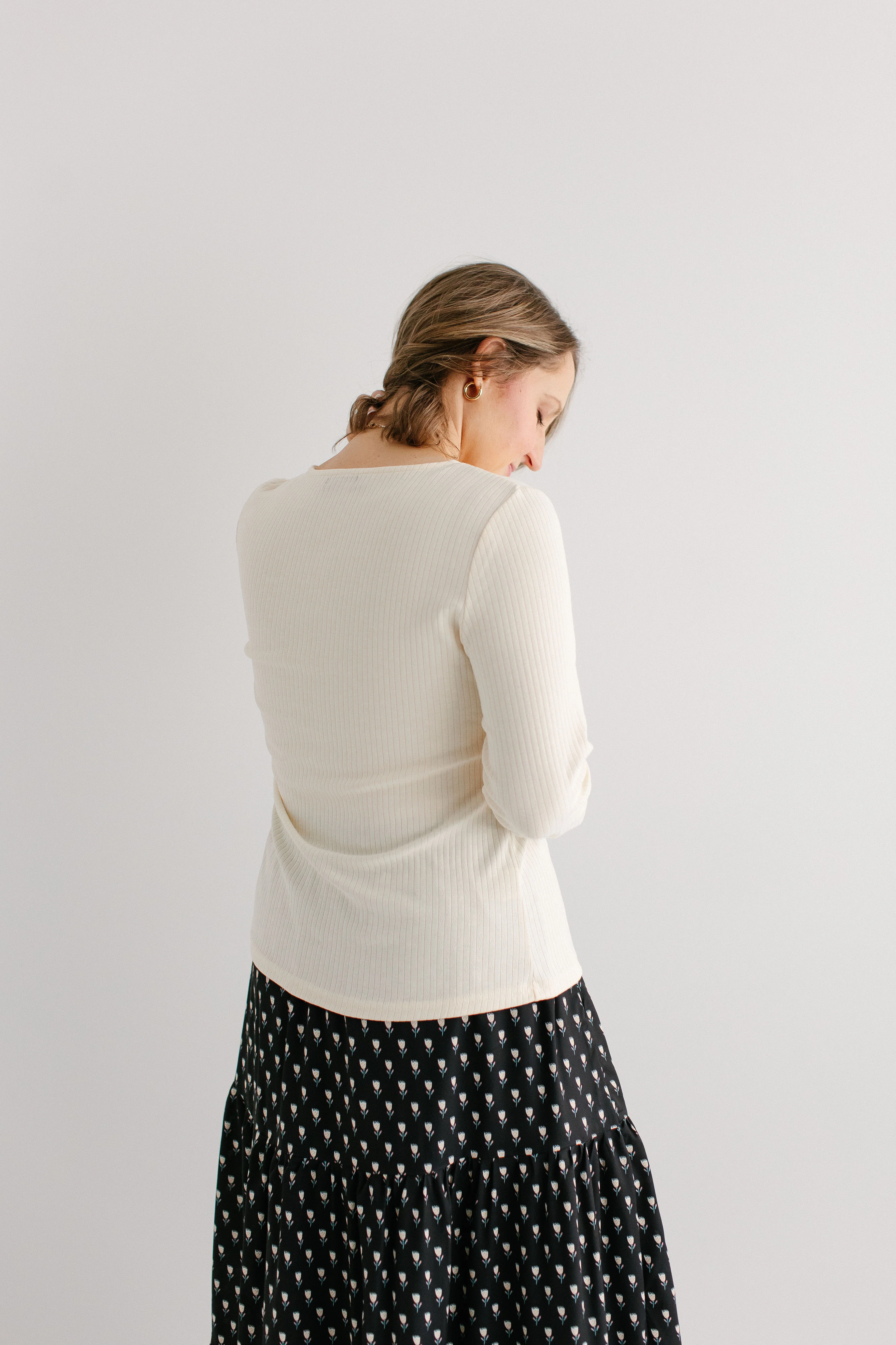 Buttercup Pointelle Knit Button Down Top FINAL SALE - Image 6