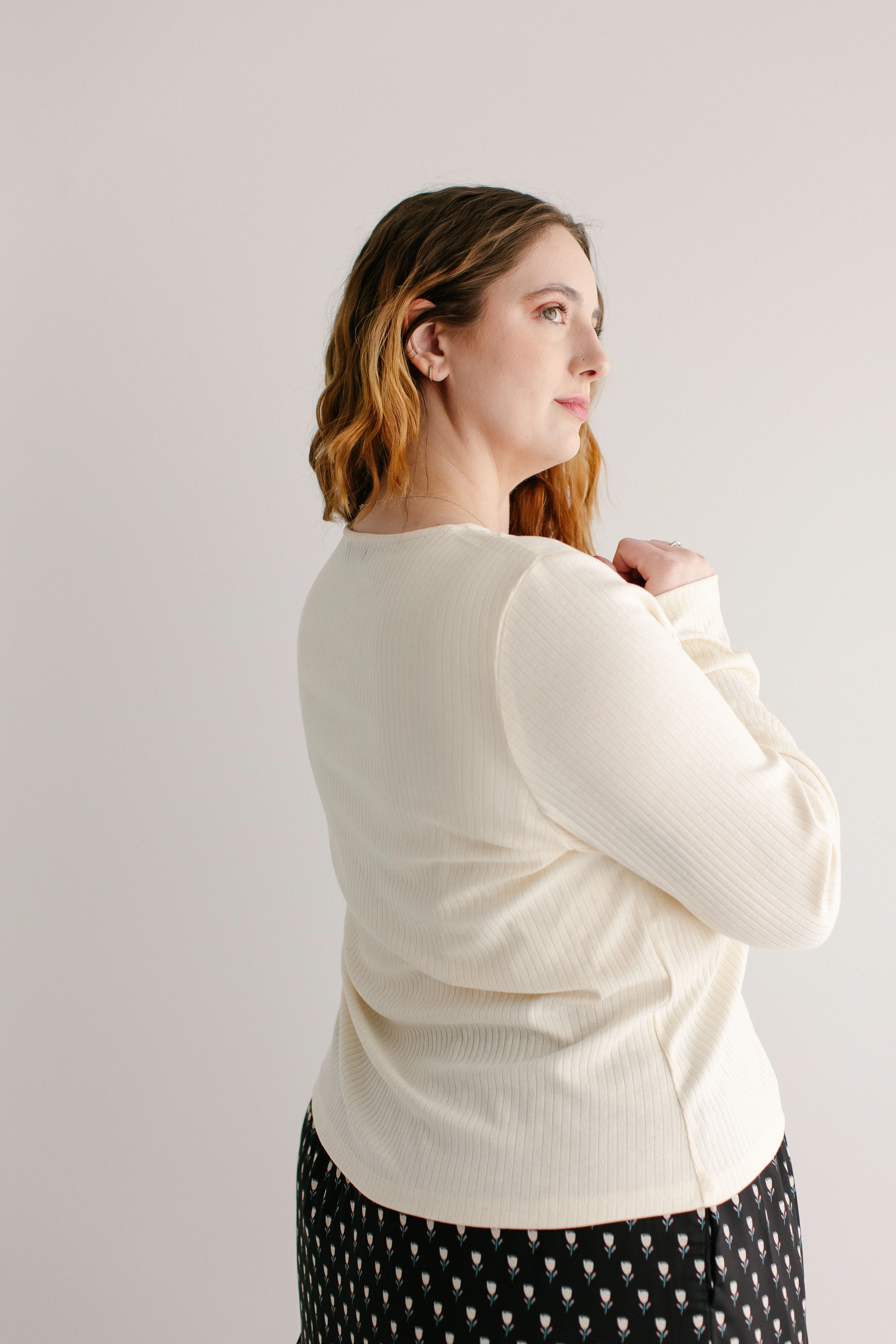 Buttercup Pointelle Knit Button Down Top FINAL SALE - Image 9