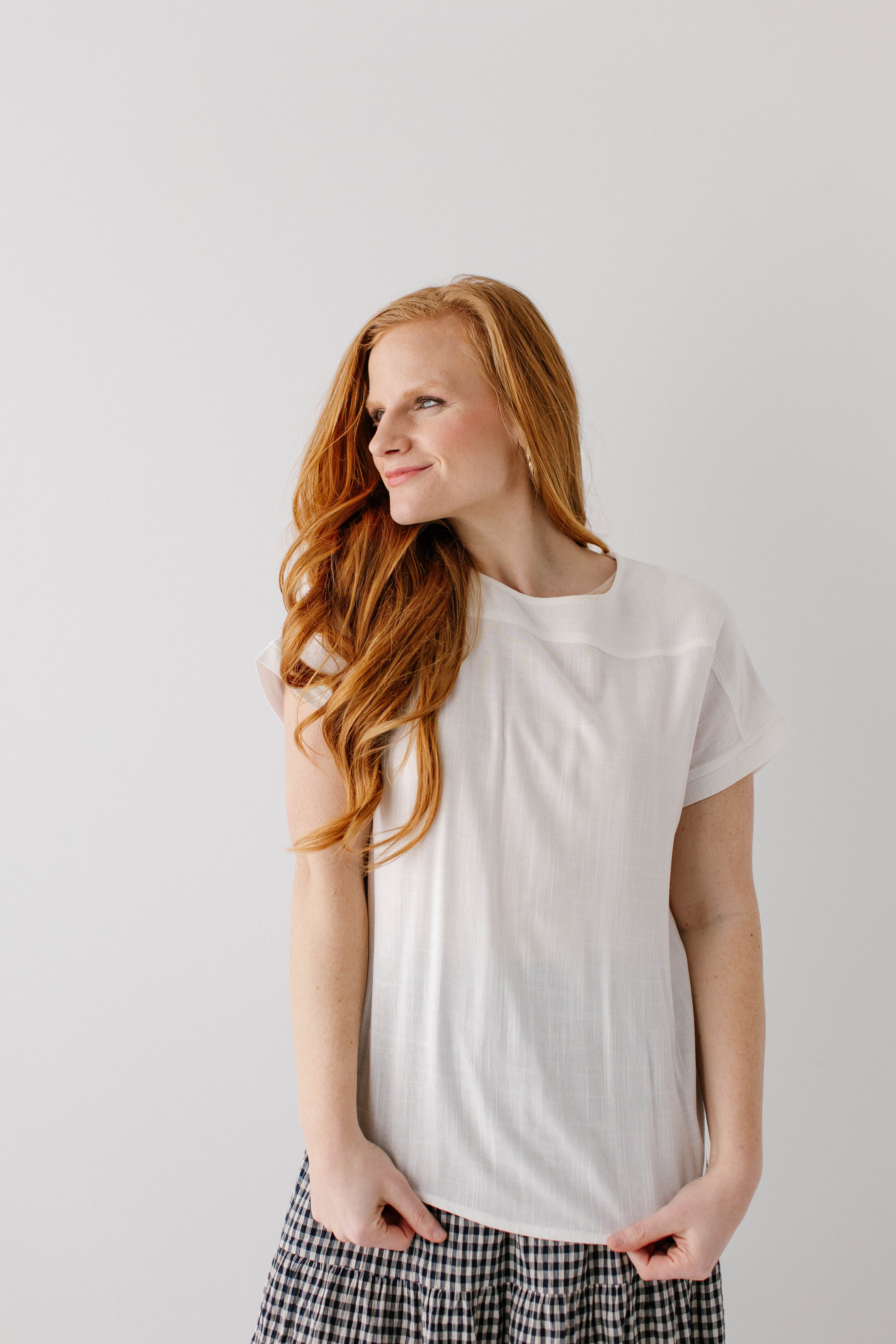Callie Textured Dolman Sleeve Top - Image 4