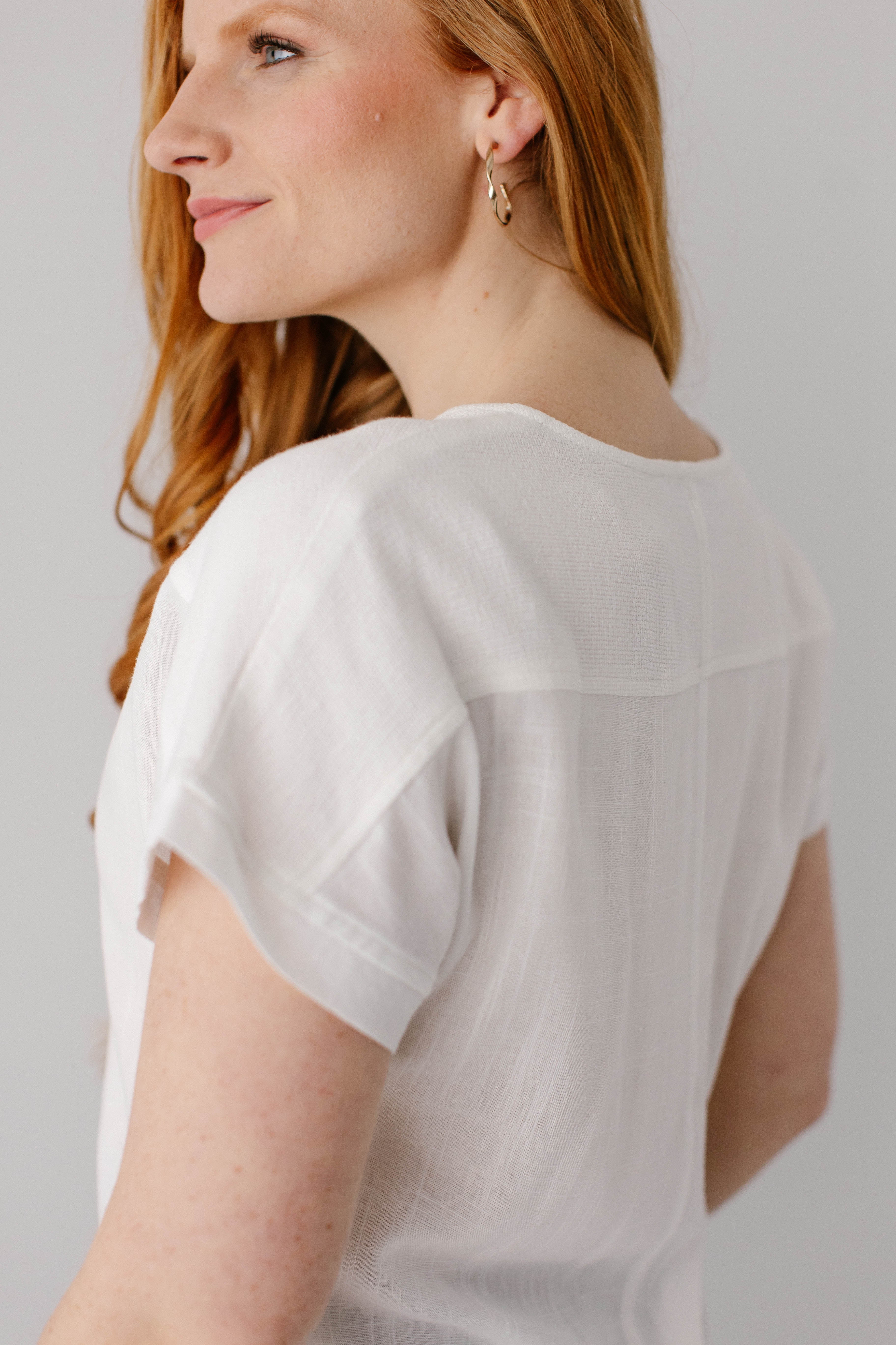 Callie Textured Dolman Sleeve Top - Image 5