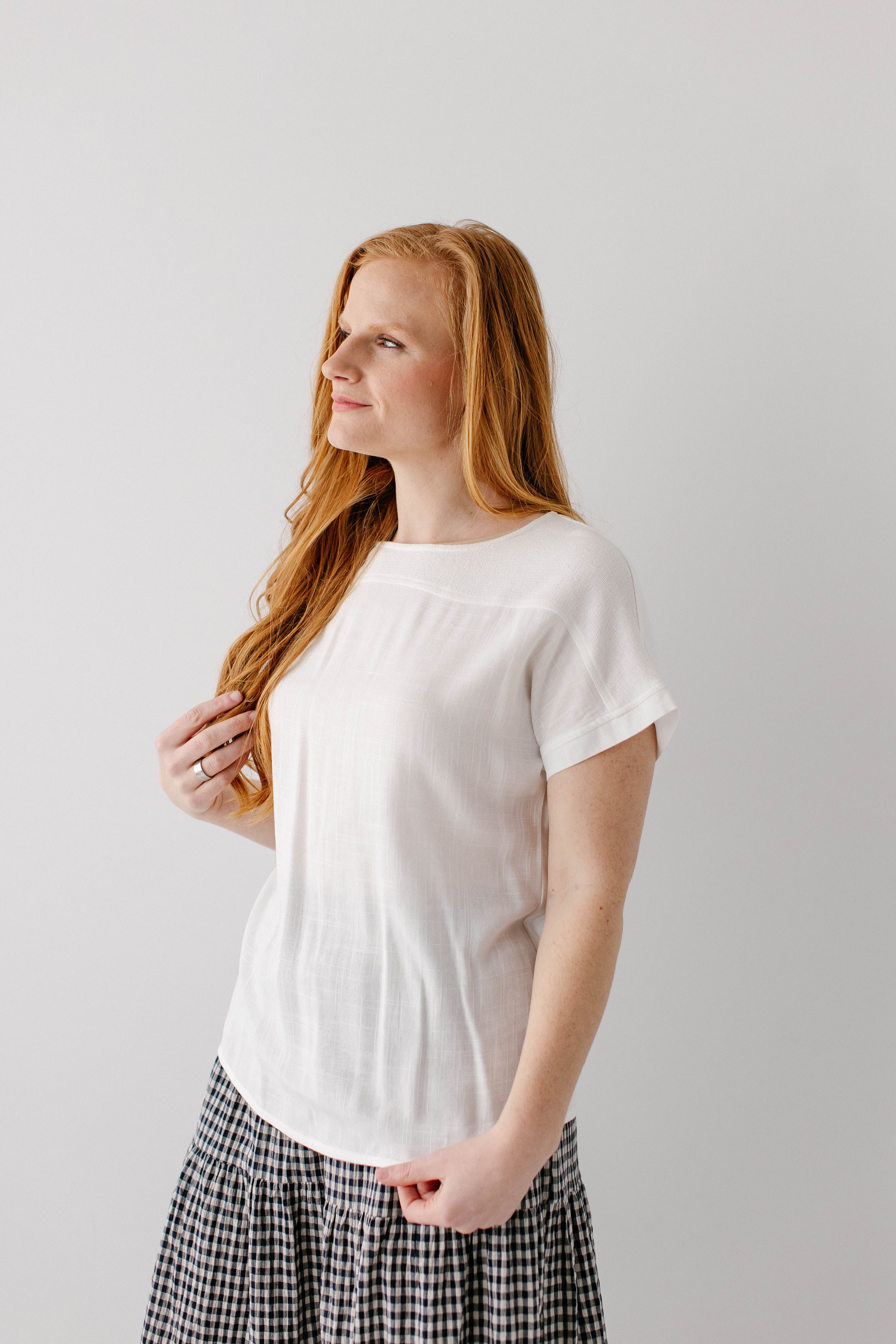 Callie Textured Dolman Sleeve Top - Image 6
