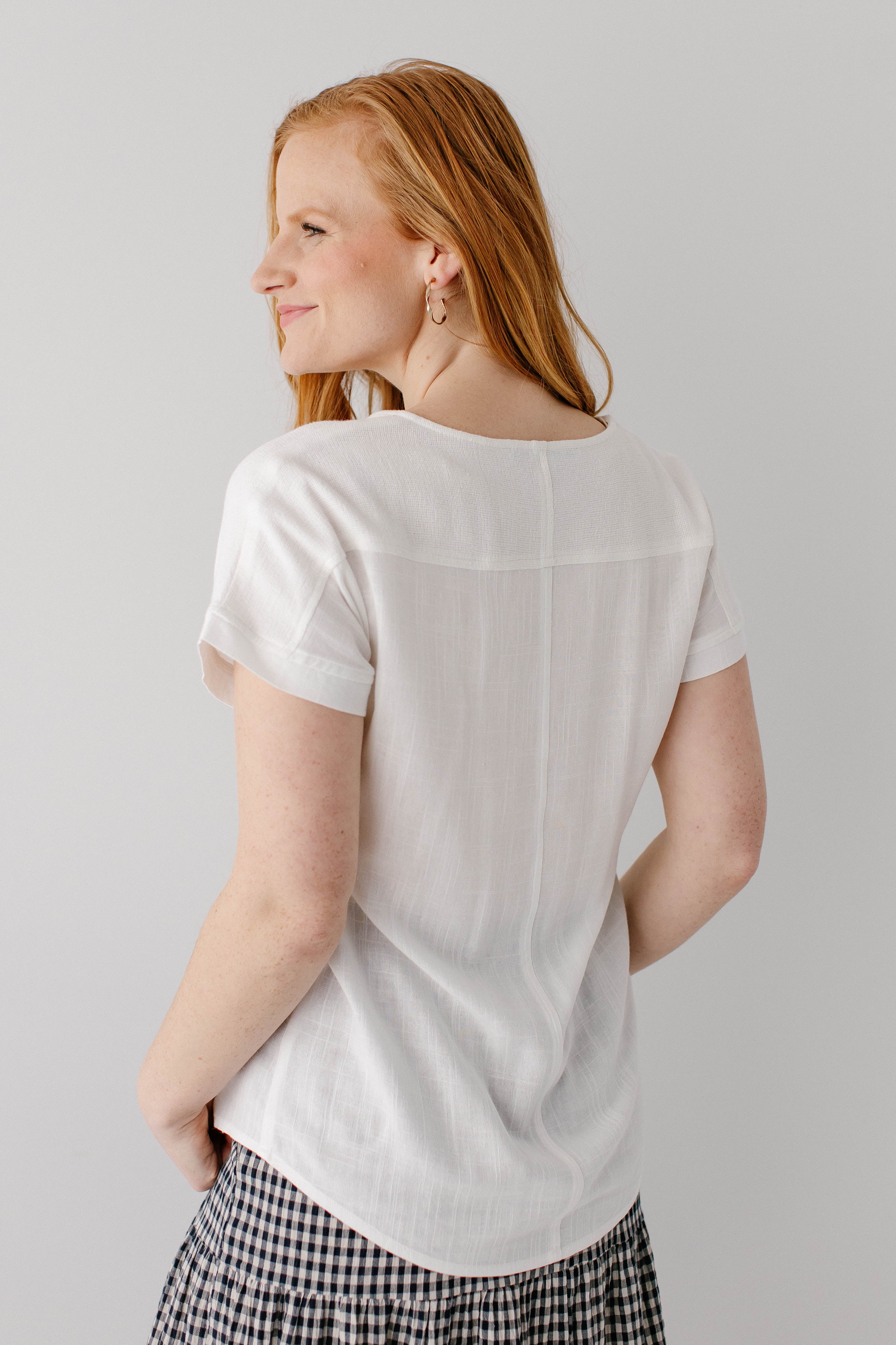 Callie Textured Dolman Sleeve Top - Image 7