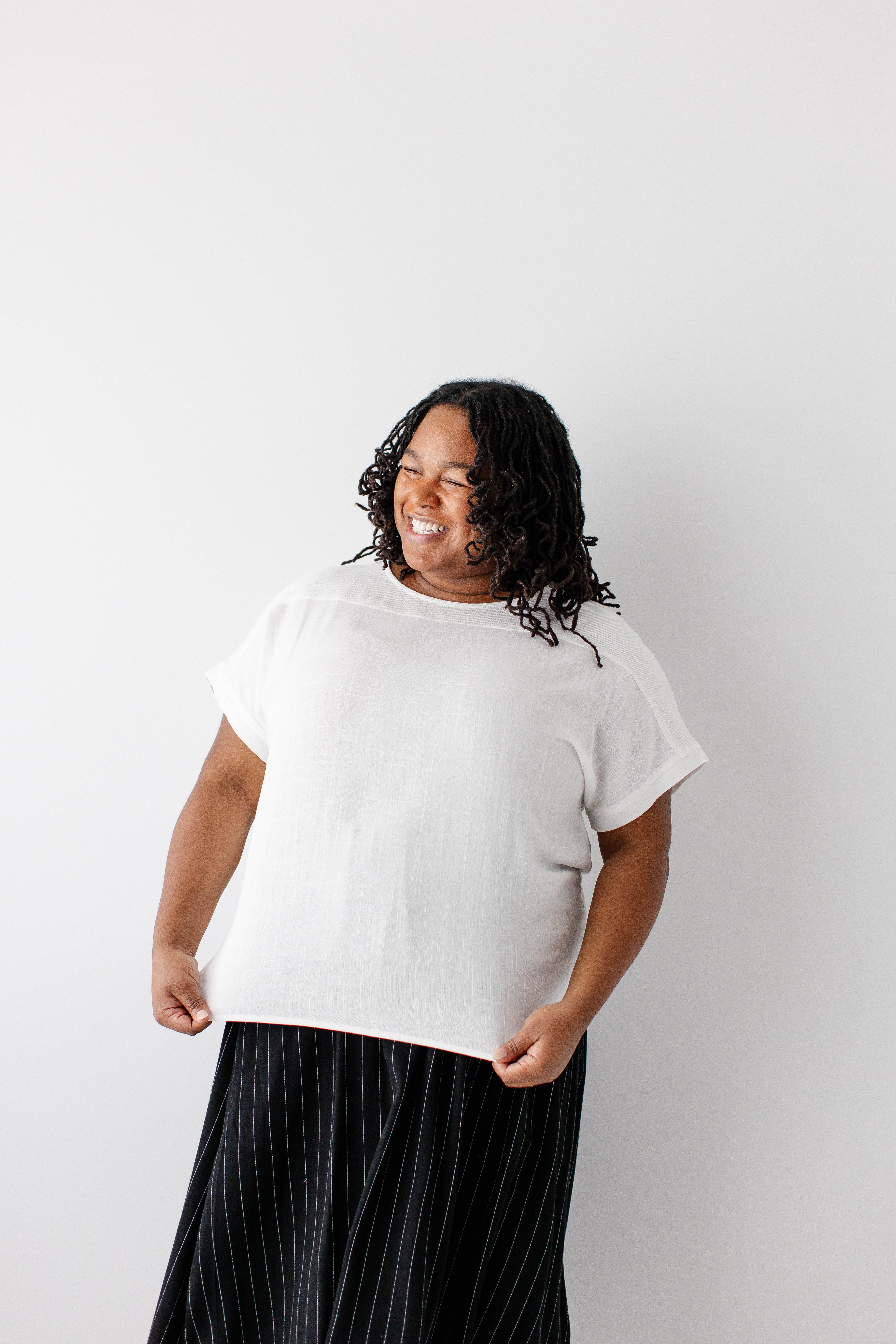 Callie Textured Dolman Sleeve Top - Image 9