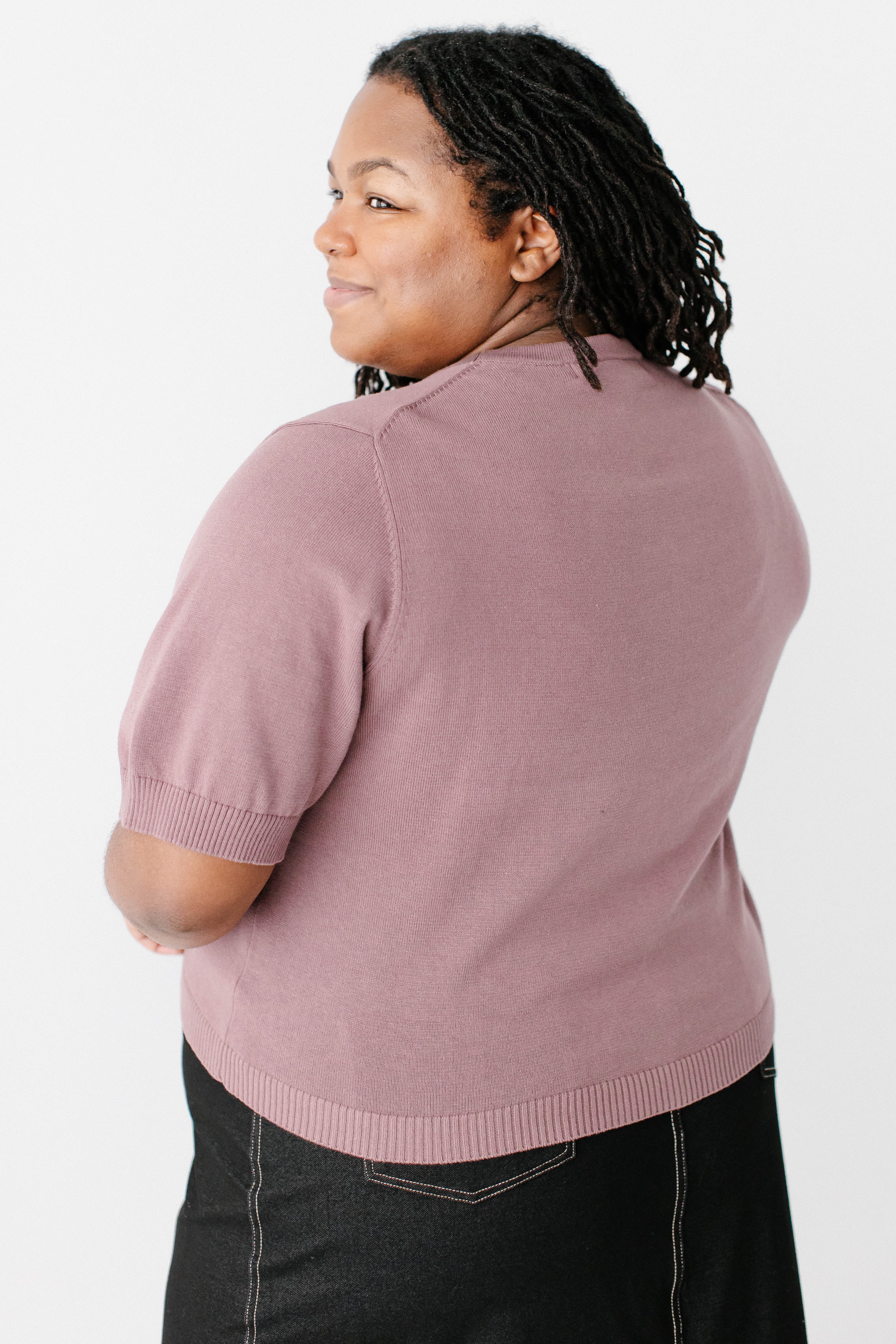 Catherine Short Sleeve Cotton Cardigan - Image 20