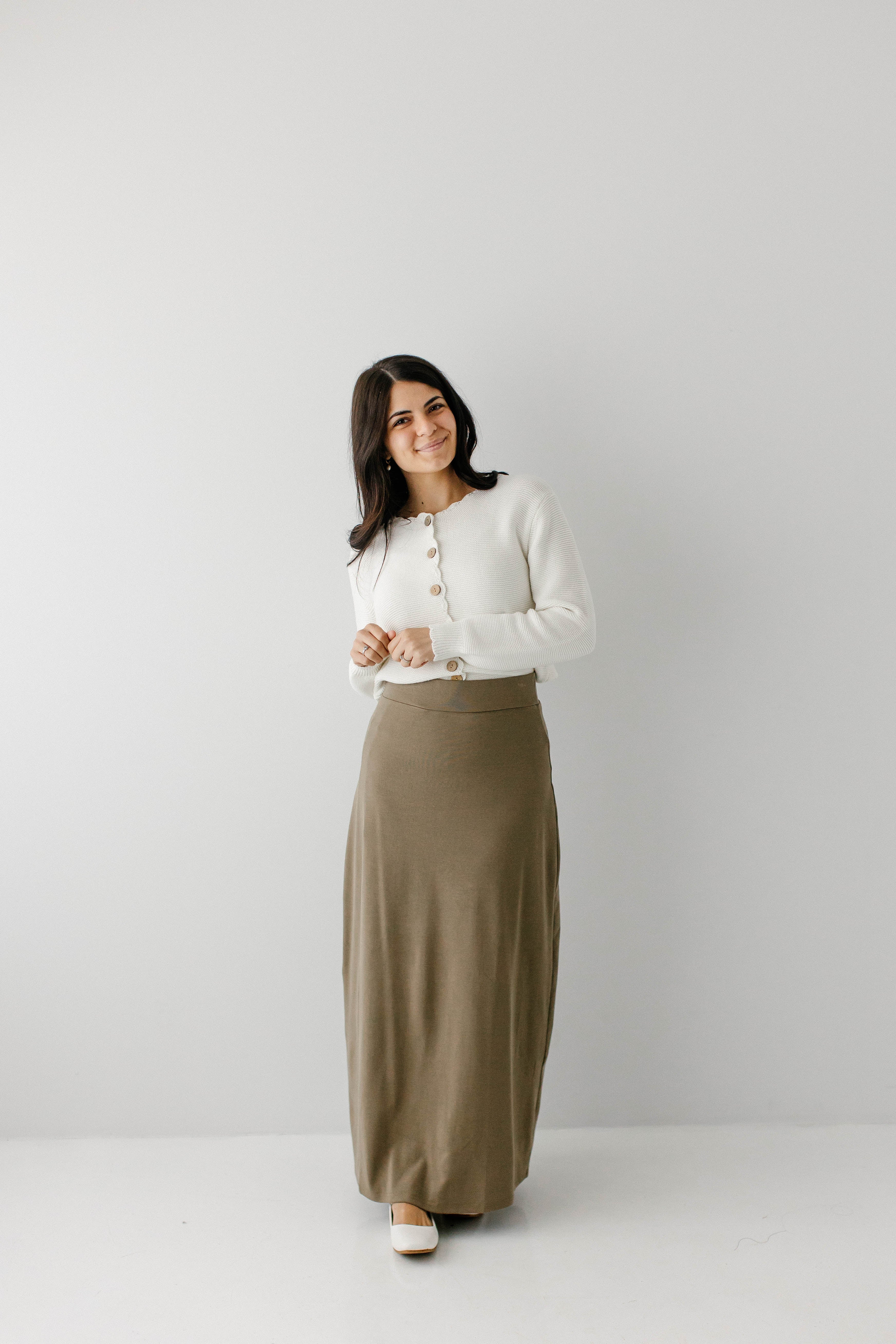 Cherie Scallop Edge Cardigan - Image 5