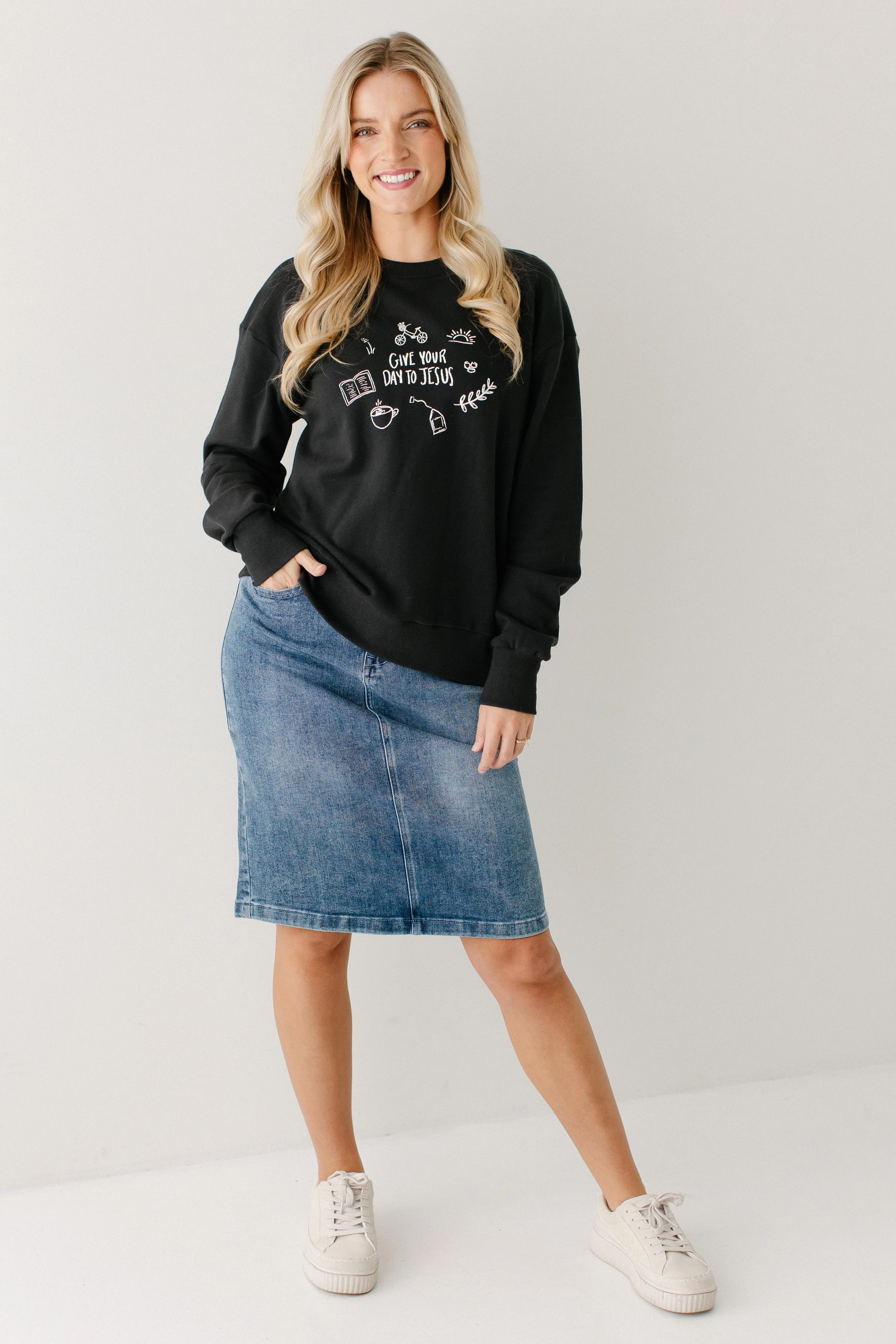 Classic Crewneck Graphic Sweatshirt FINAL SALE - Image 16
