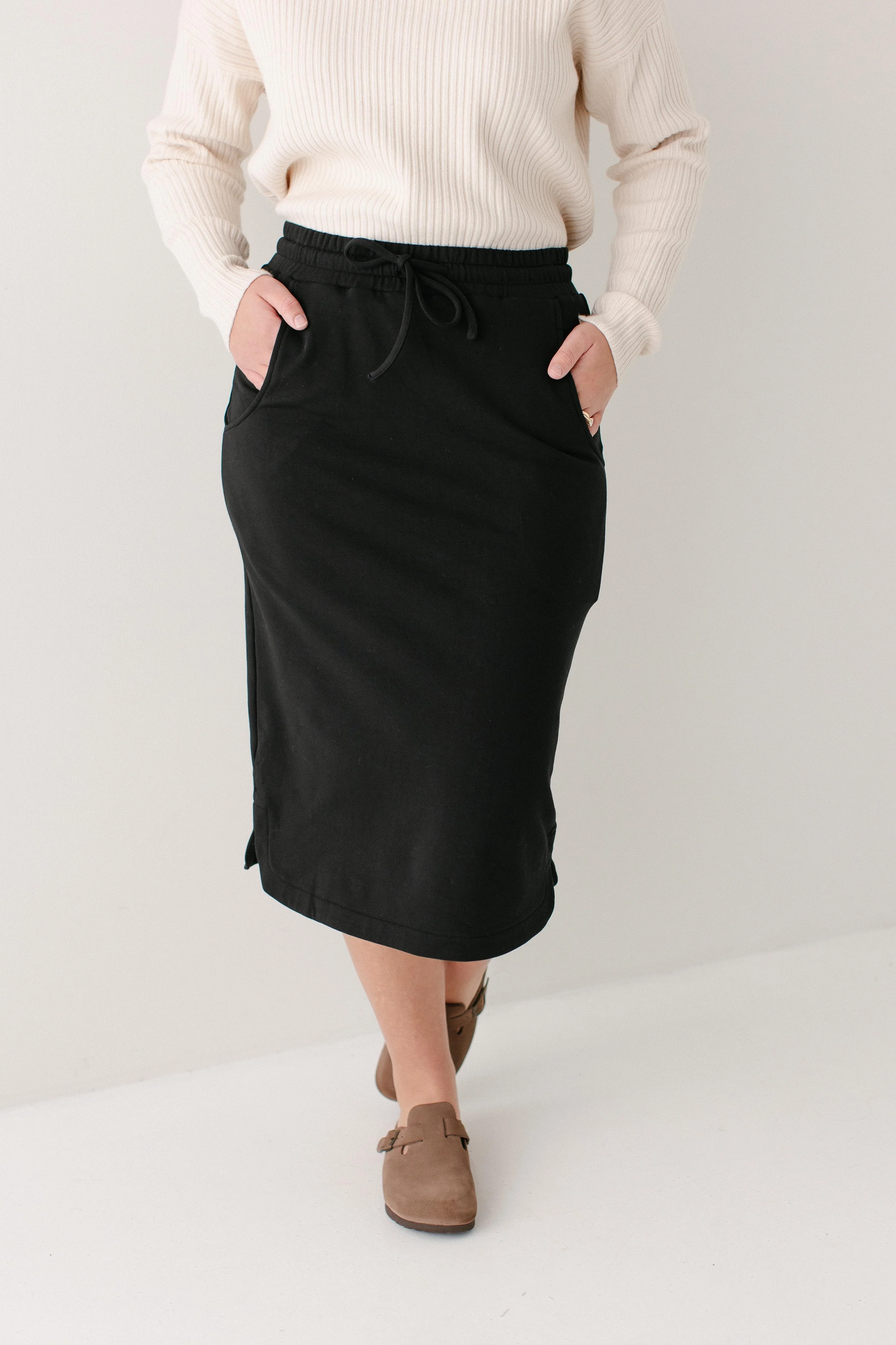 Classic Travel Midi Skirt FINAL SALE - Image 5