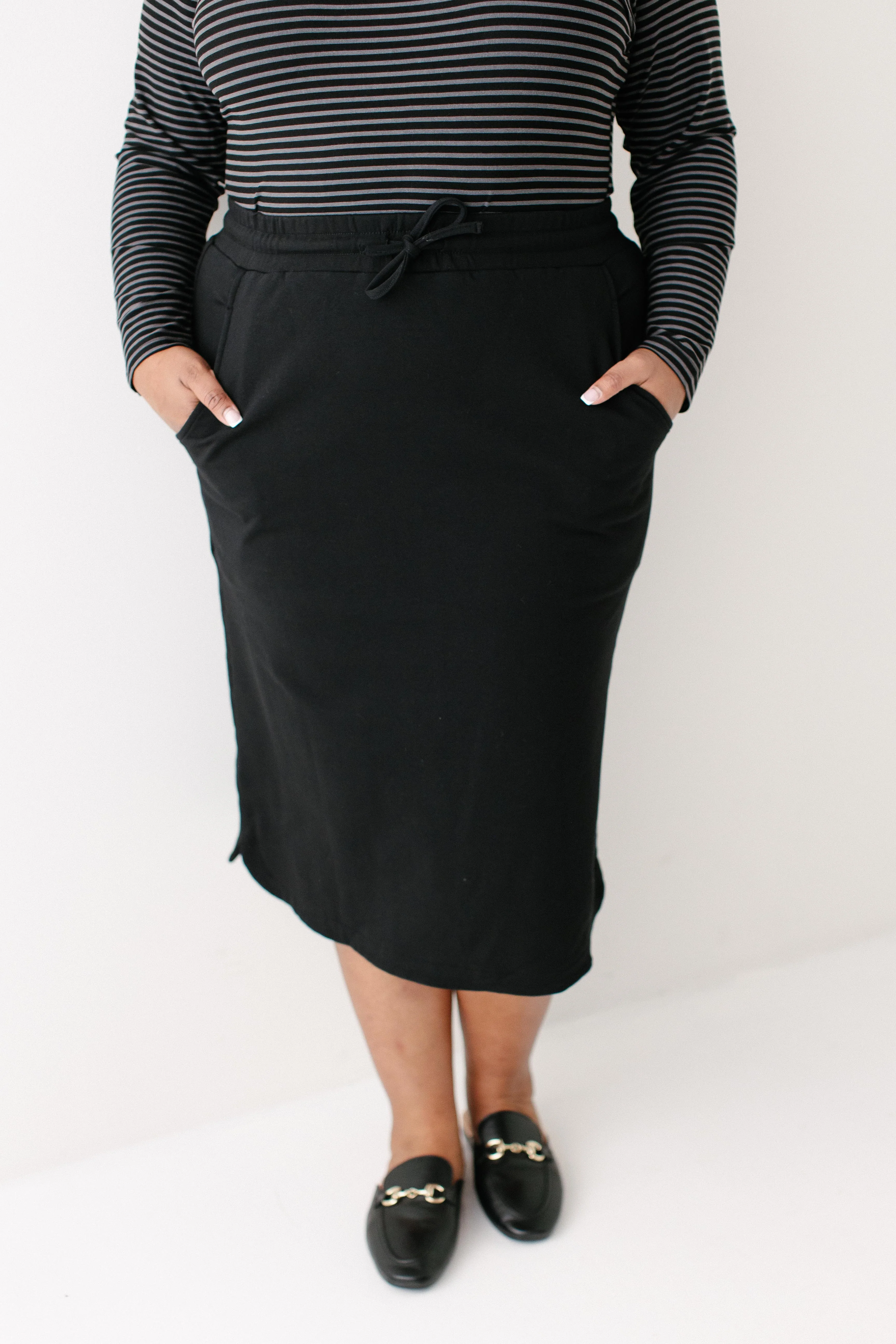 Classic Travel Midi Skirt FINAL SALE - Image 9