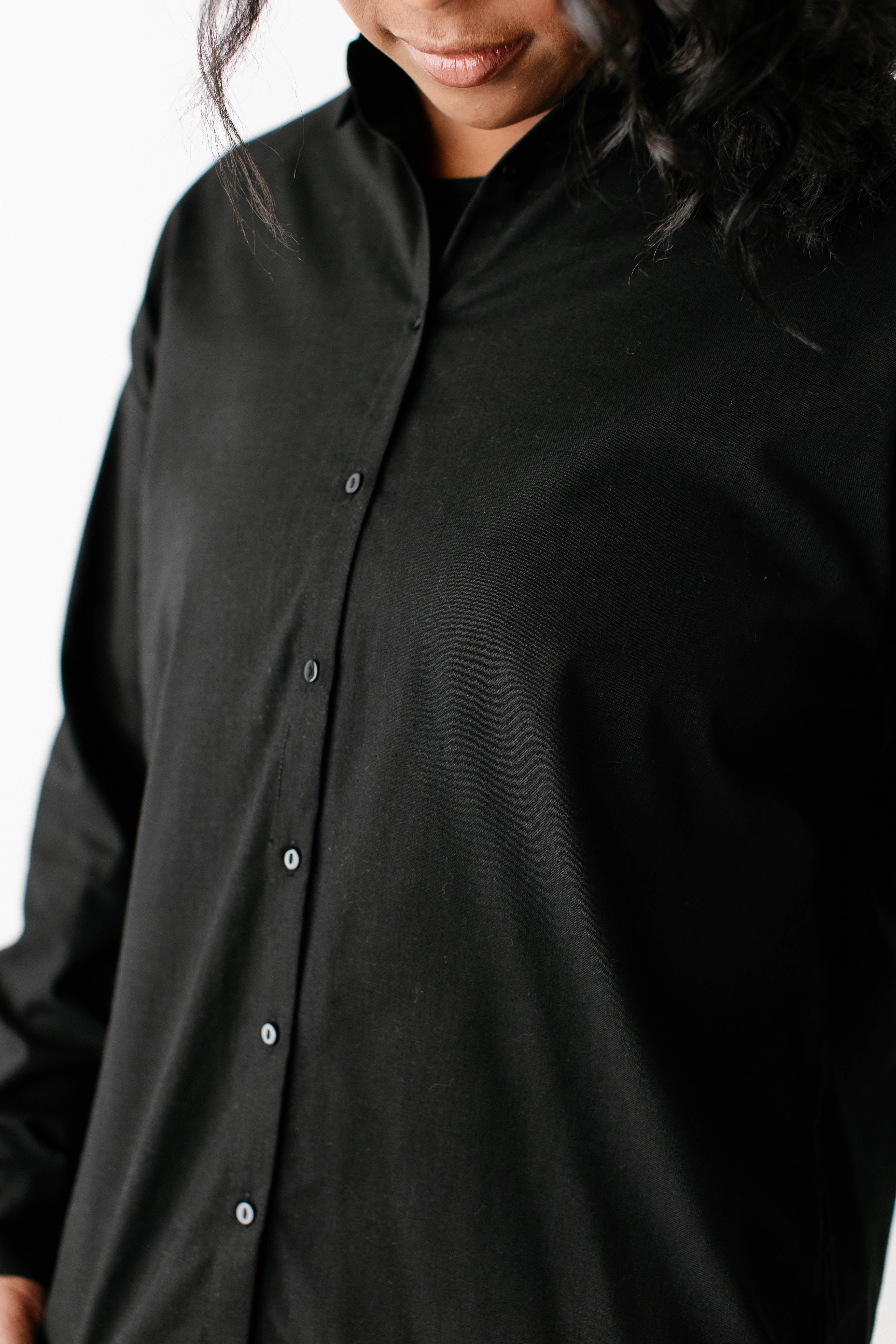 Cole Relaxed Collared Button Down Top FINAL SALE - Image 9