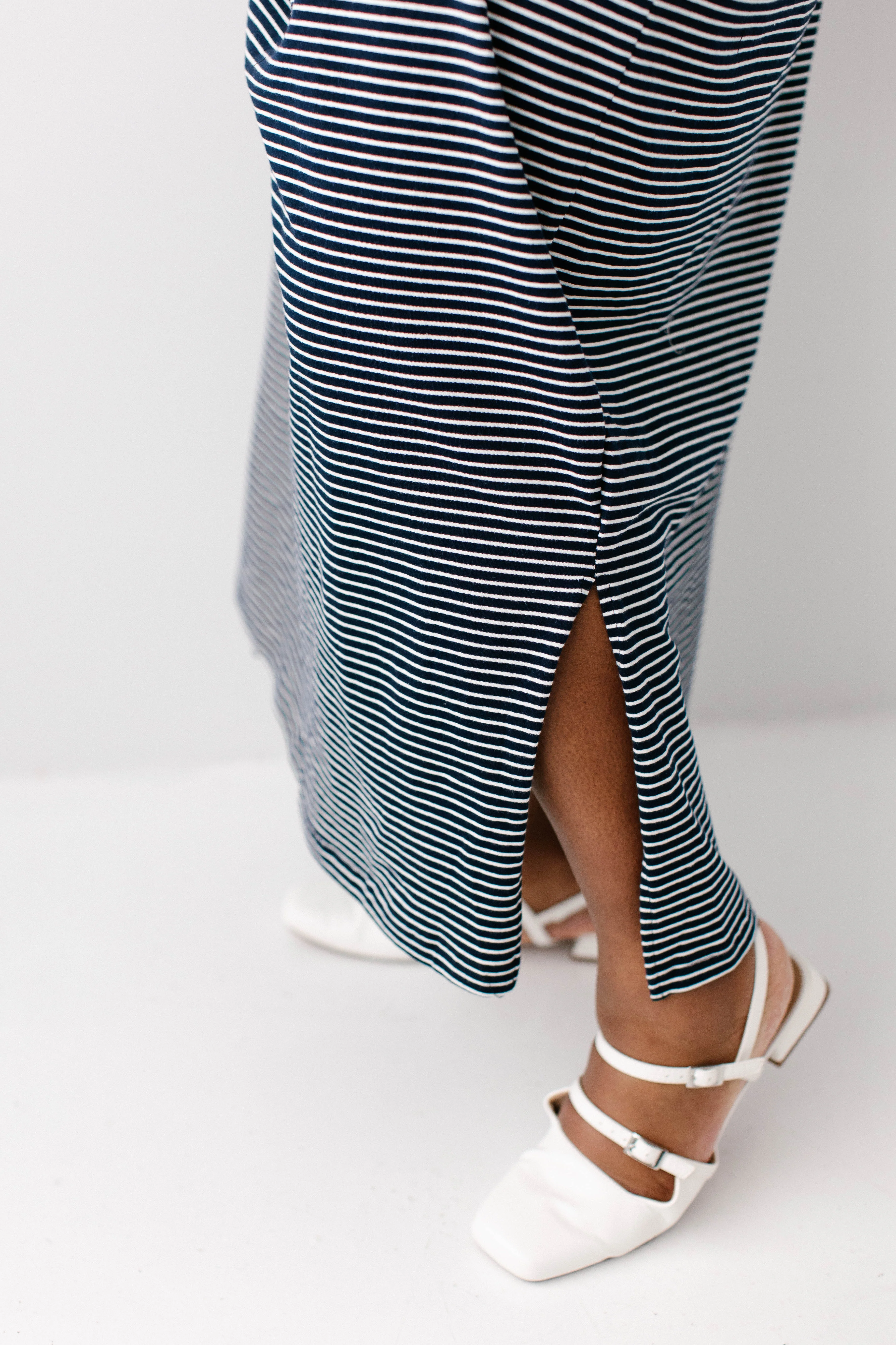 Connie Striped Knit Maxi Dress - Image 12