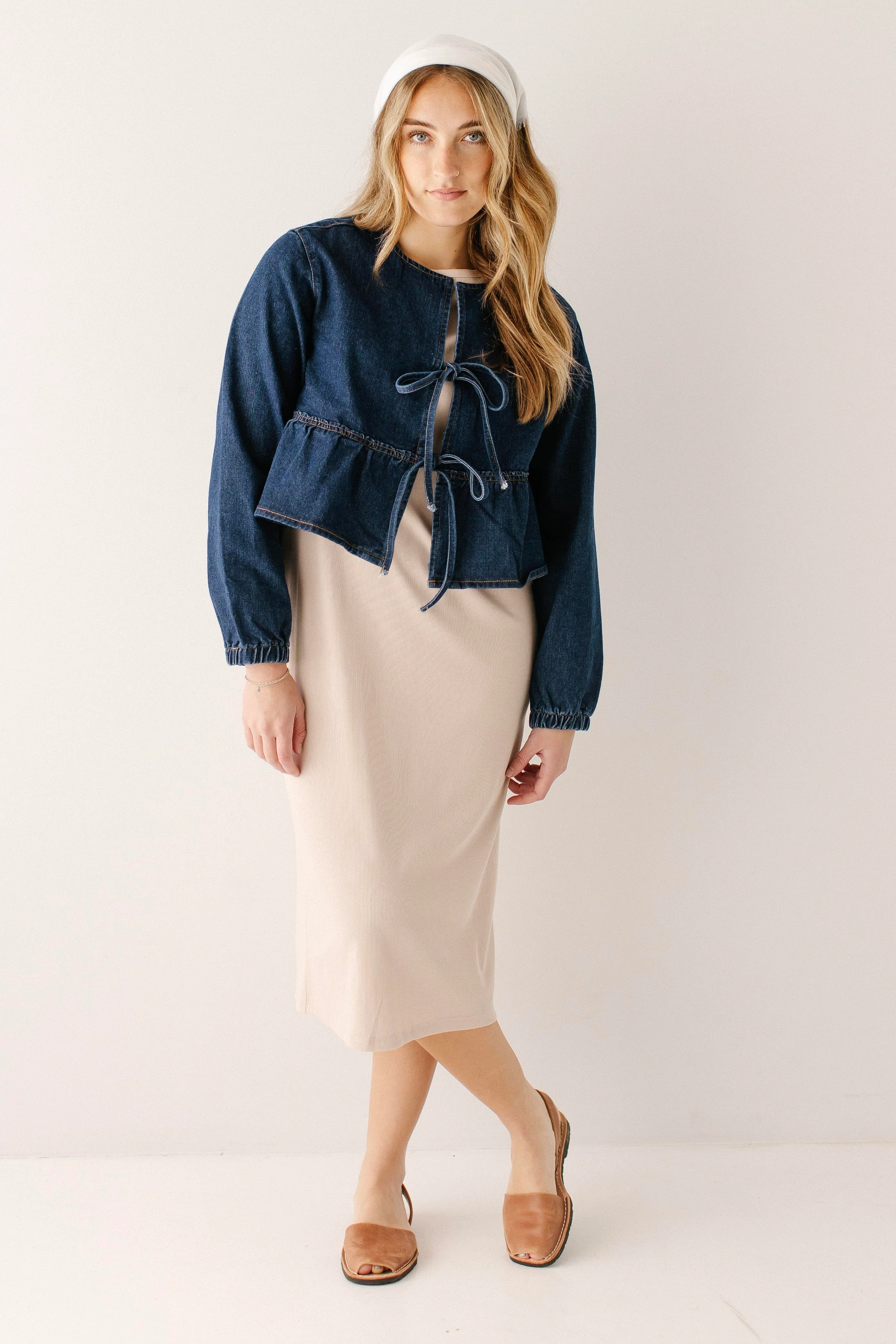 Constance Short Sleeve Ribbed Midi Dress - Image 12