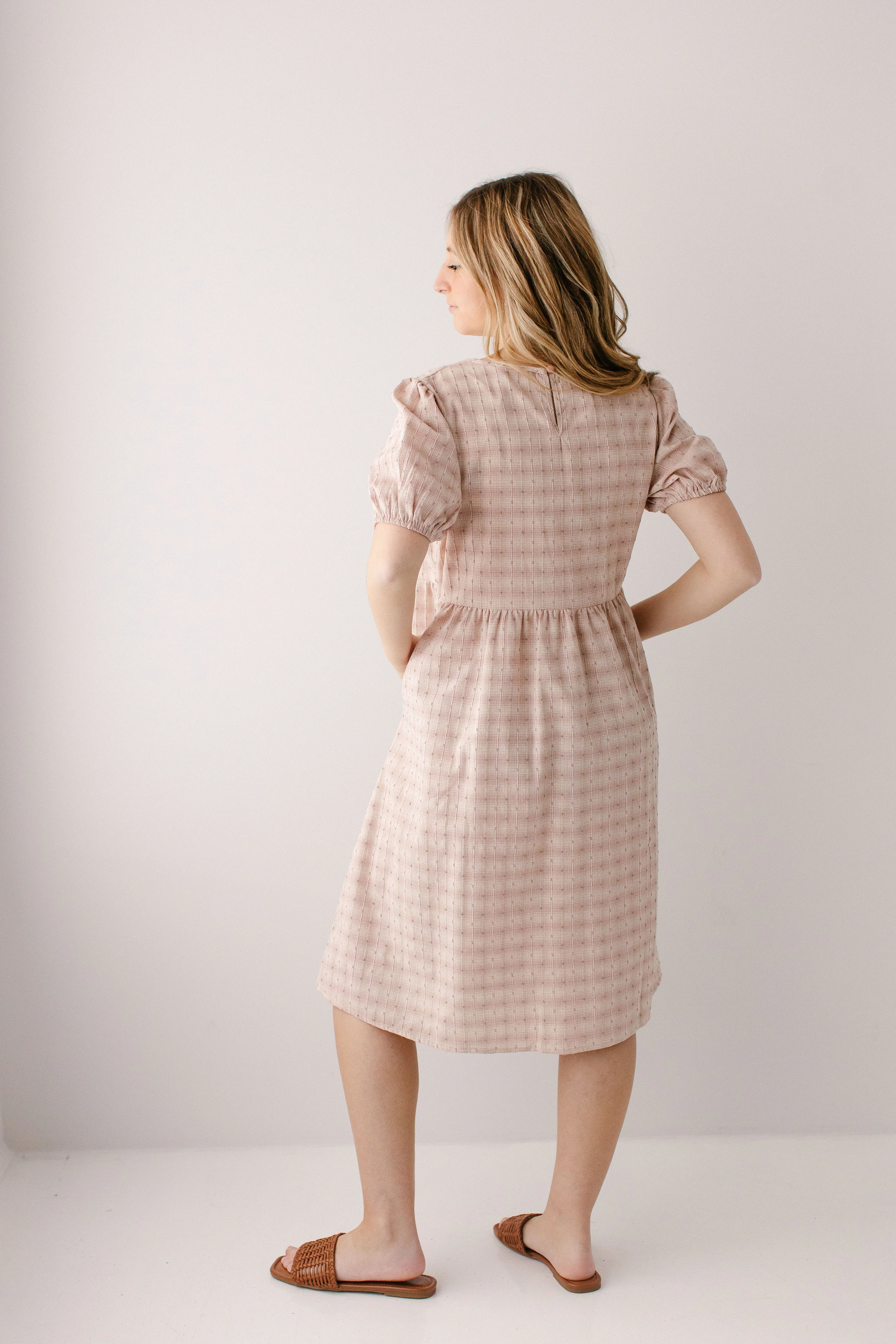 'Coraline' Bow Front Midi Dress - Image 8