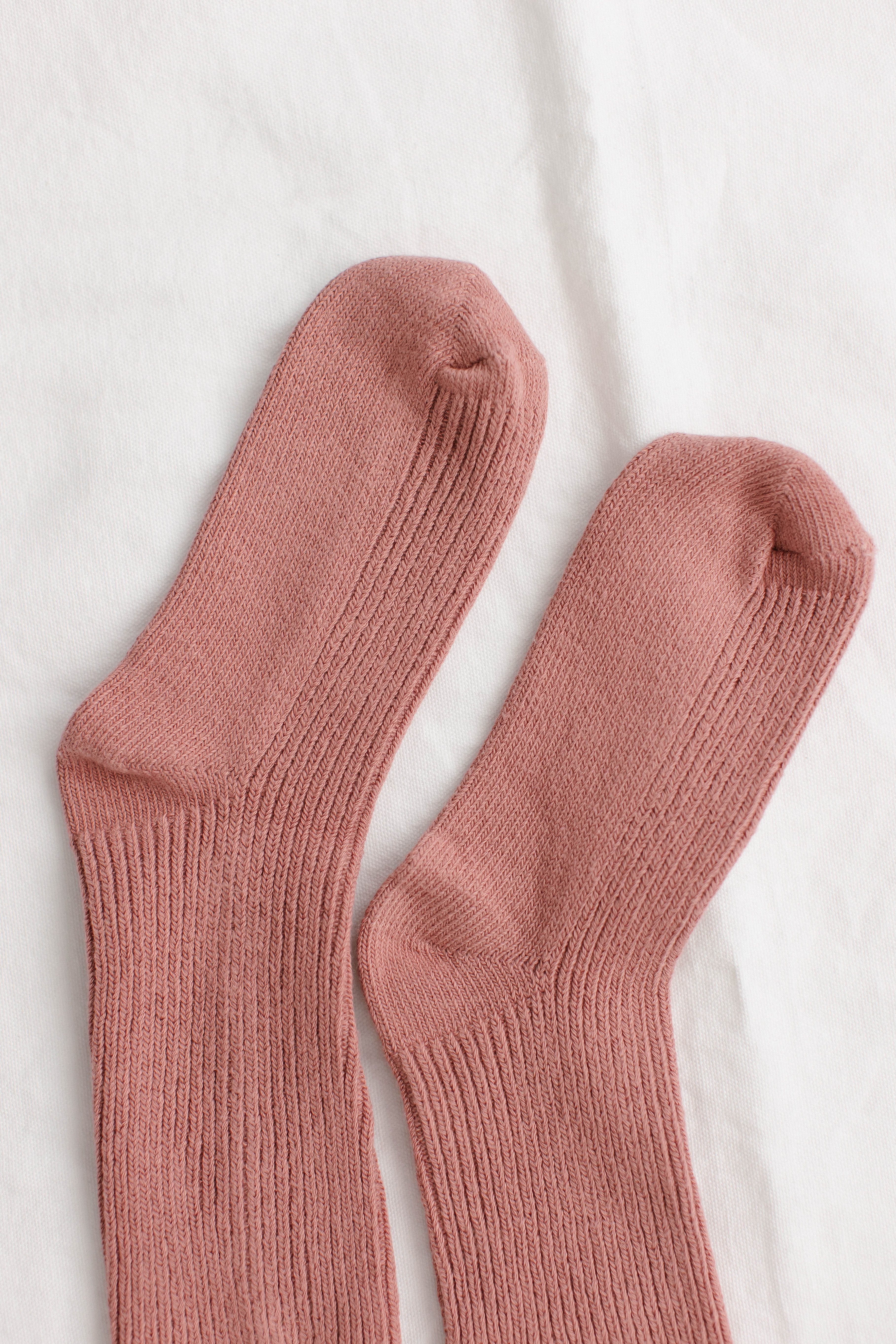 Cotton Blend Long Ribbed Socks FINAL SALE - Image 3