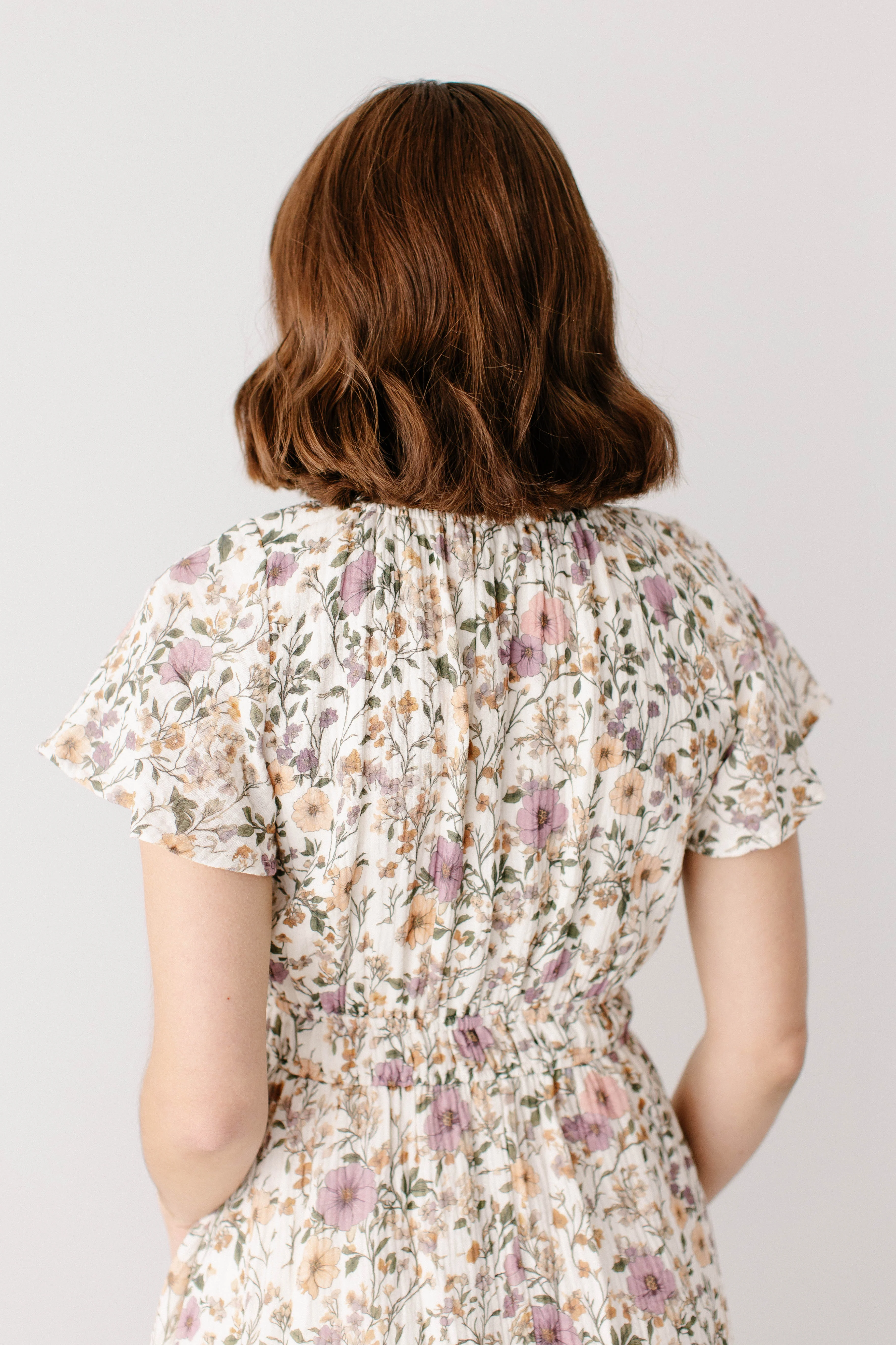 Cynthia Morning Glory Cotton Gauze Dress - Image 8