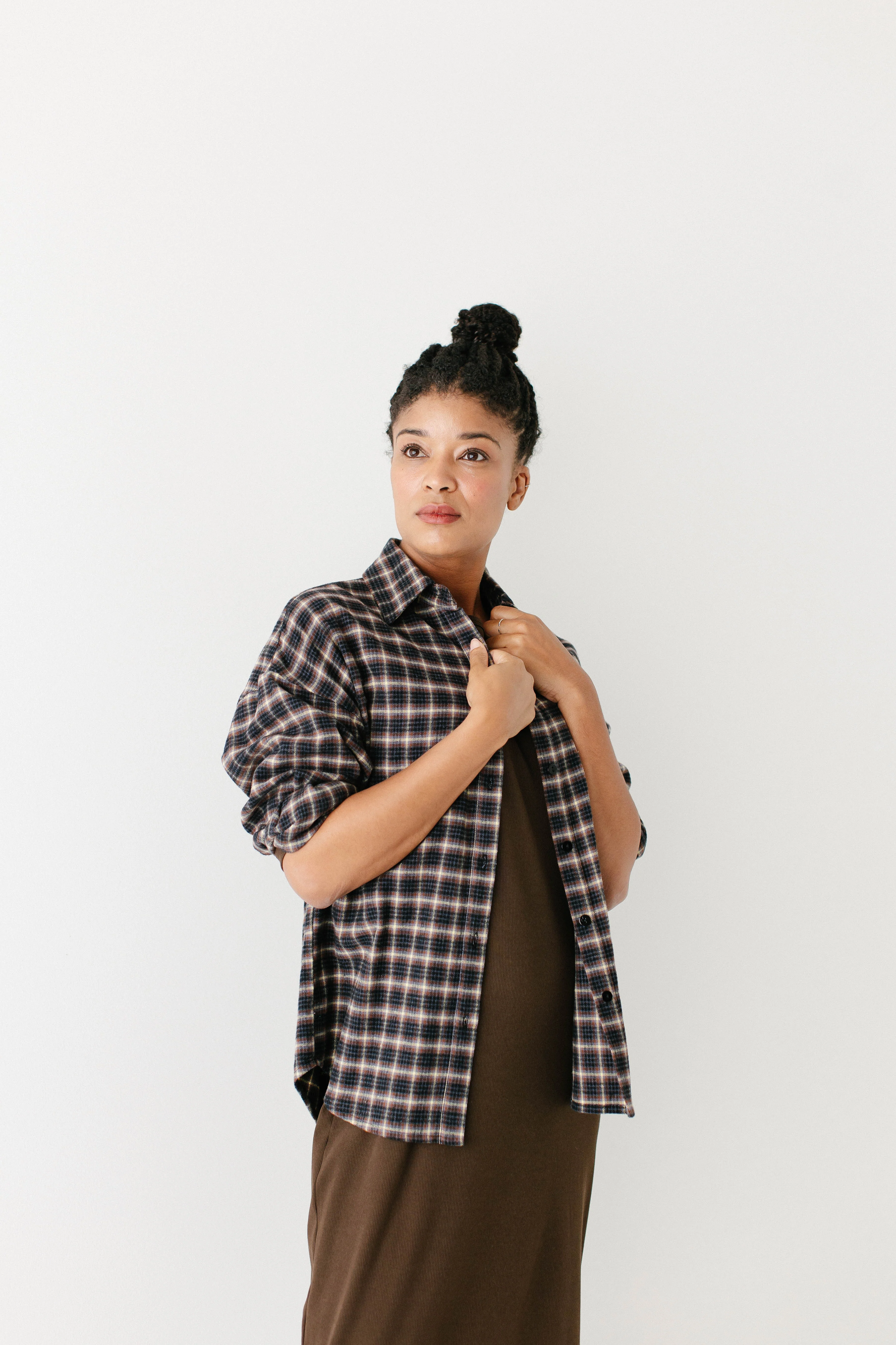 Dakota Plaid Flannel Shacket FINAL SALE