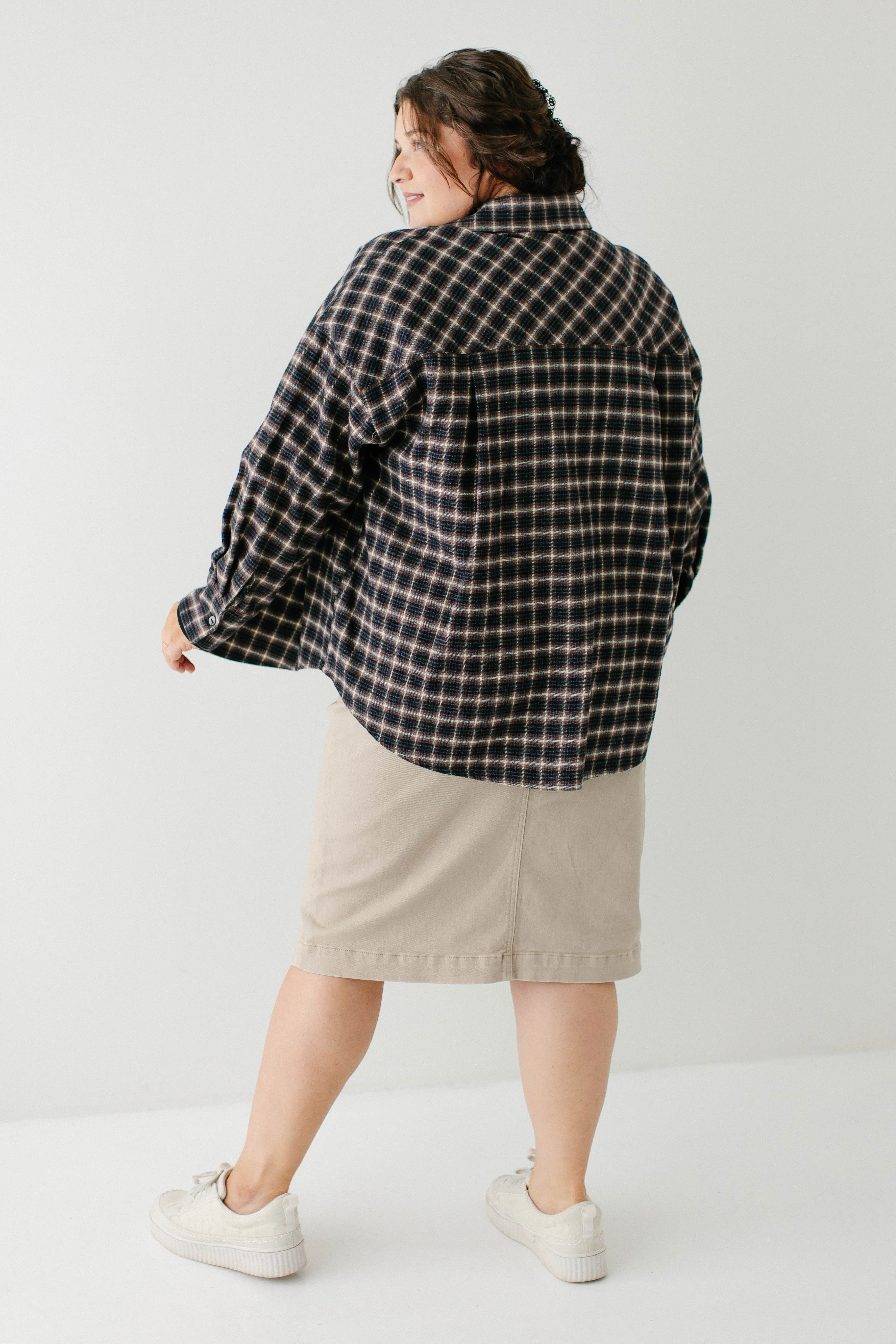 Dakota Plaid Flannel Shacket FINAL SALE - Image 12