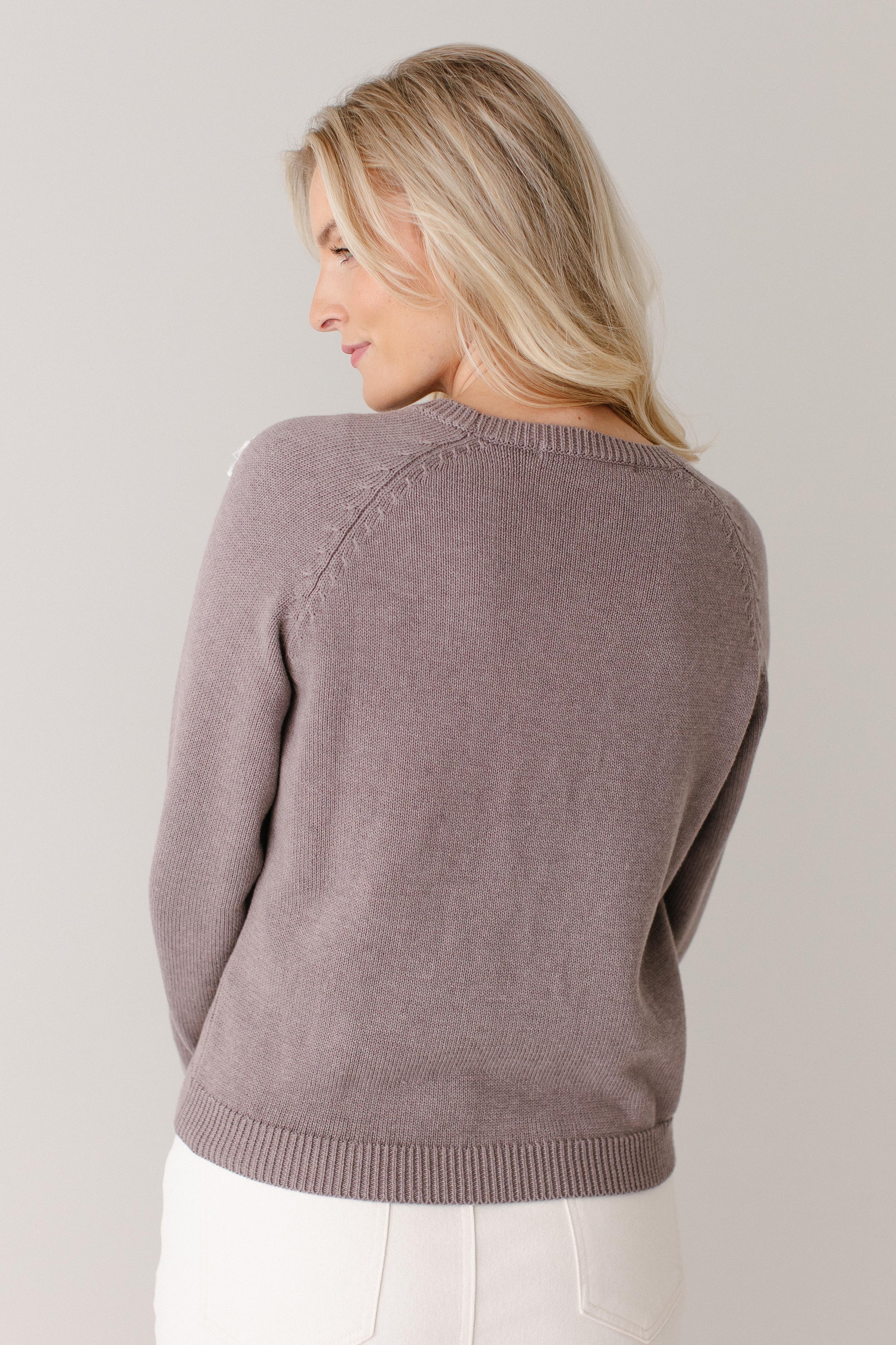 Edna Embroidered Floral Sweater FINAL SALE - Image 10